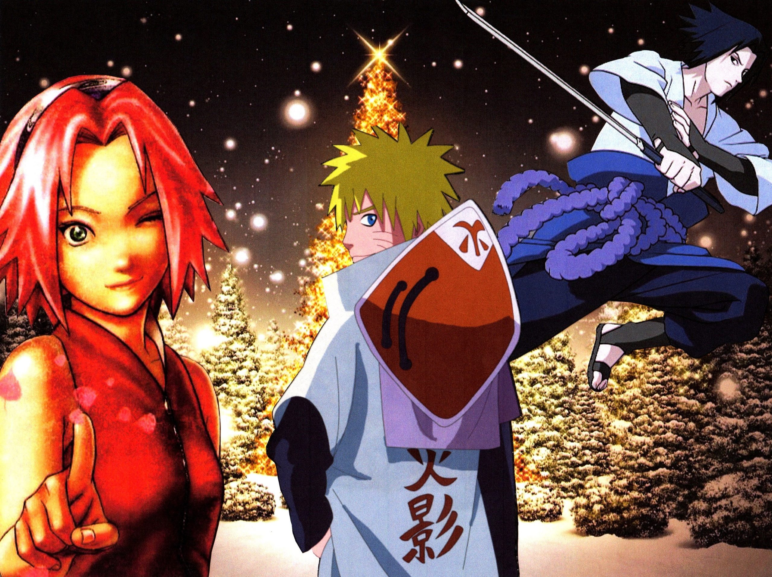 Naruto Christmas Wallpapers