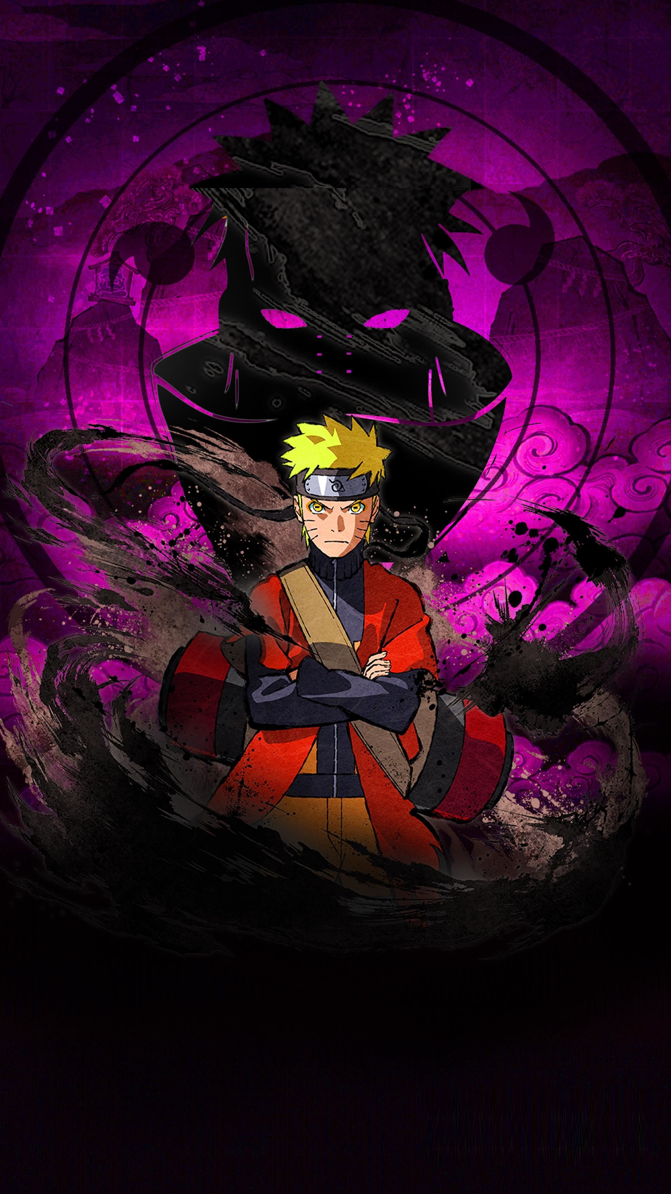 Naruto Desktop 4K Purple Wallpapers