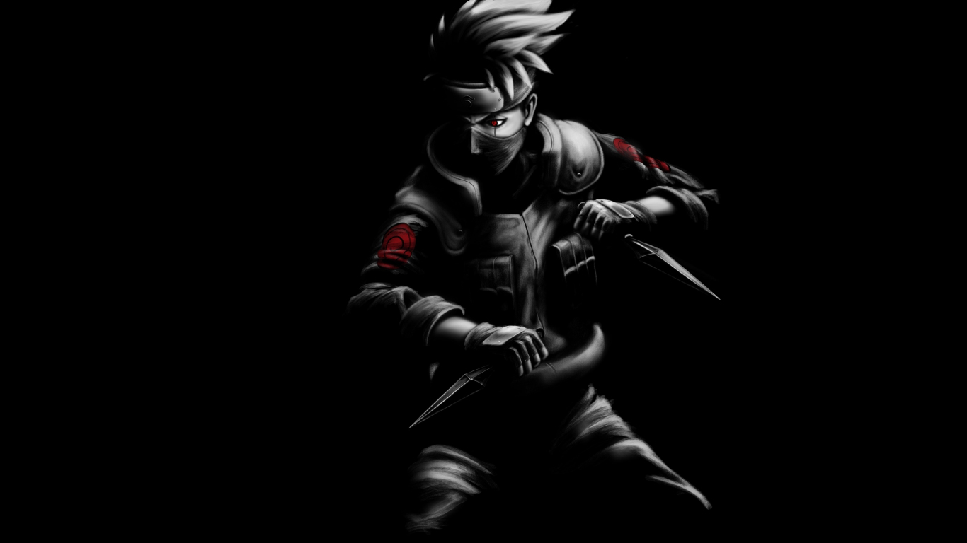 Naruto Kakashi Hd 1366X768 Wallpapers