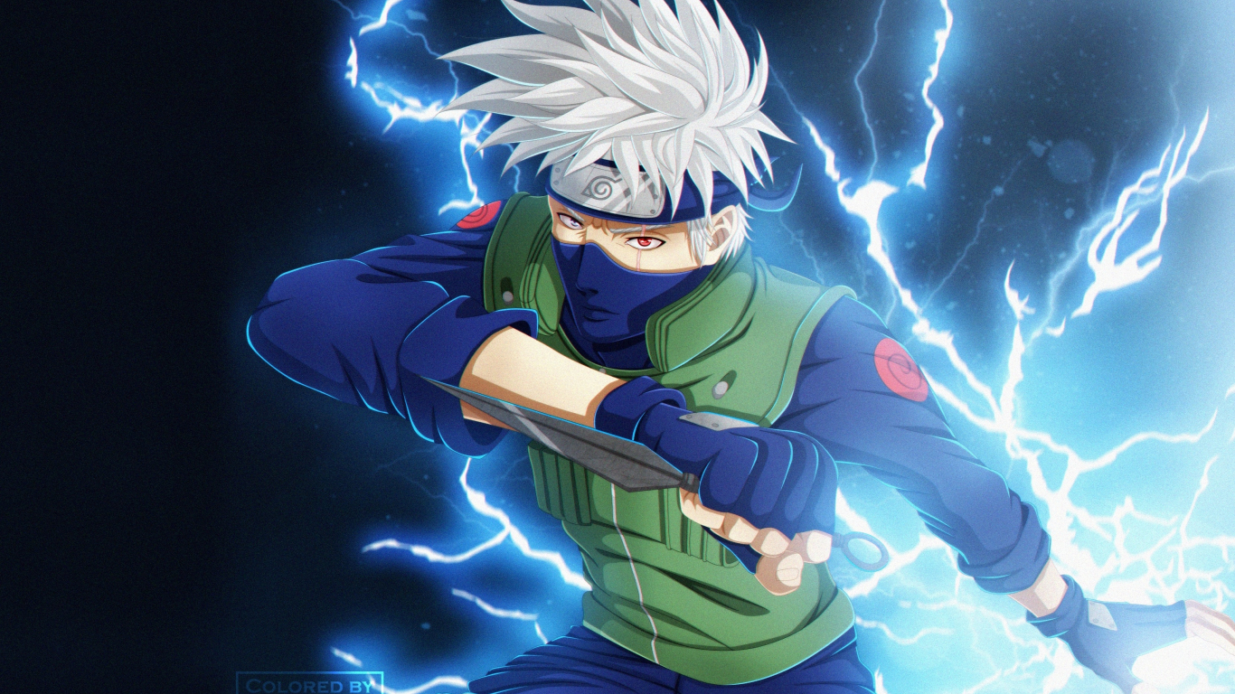 Naruto Kakashi Hd 1366X768 Wallpapers