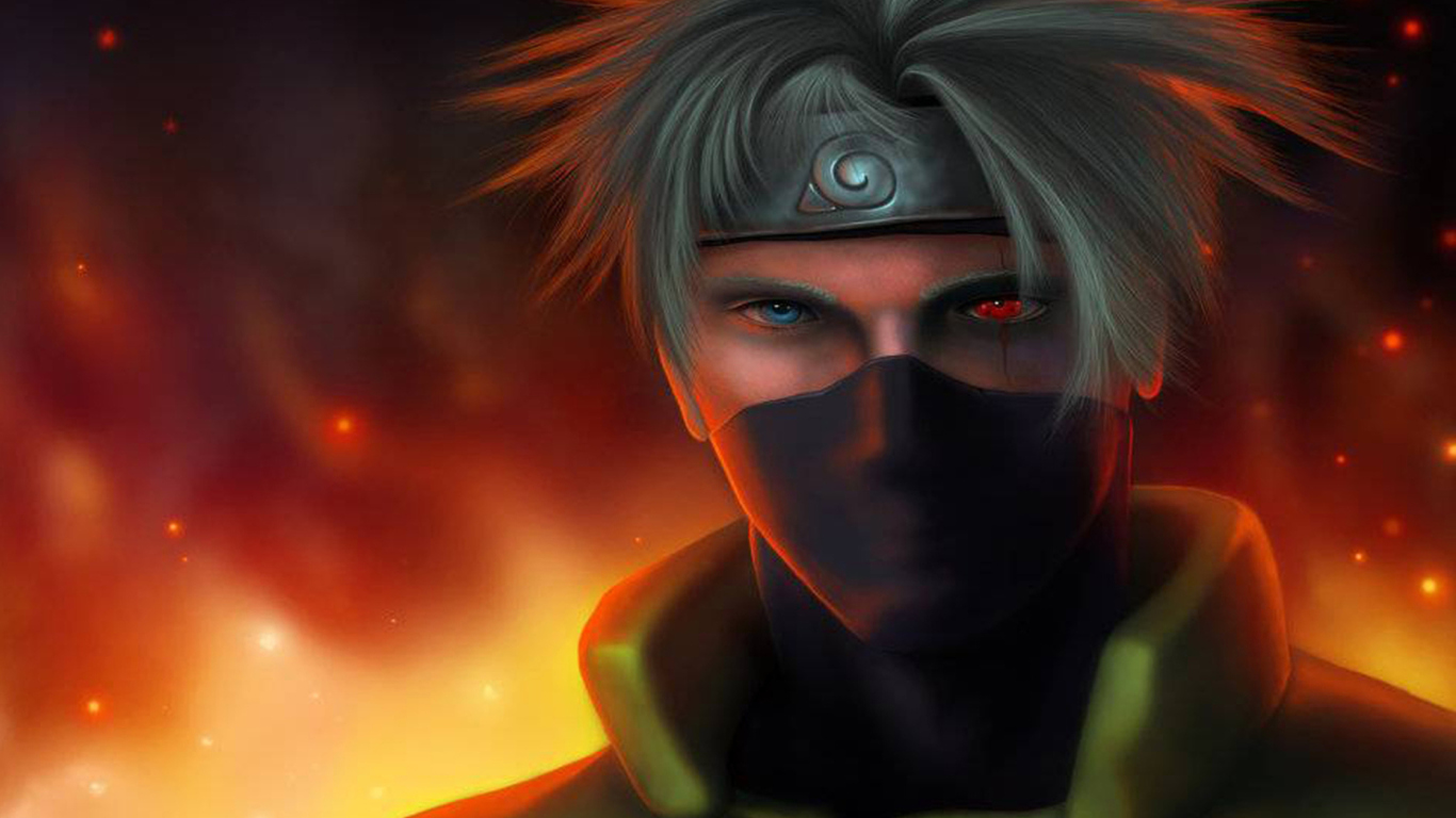 Naruto Kakashi Hd 1366X768 Wallpapers