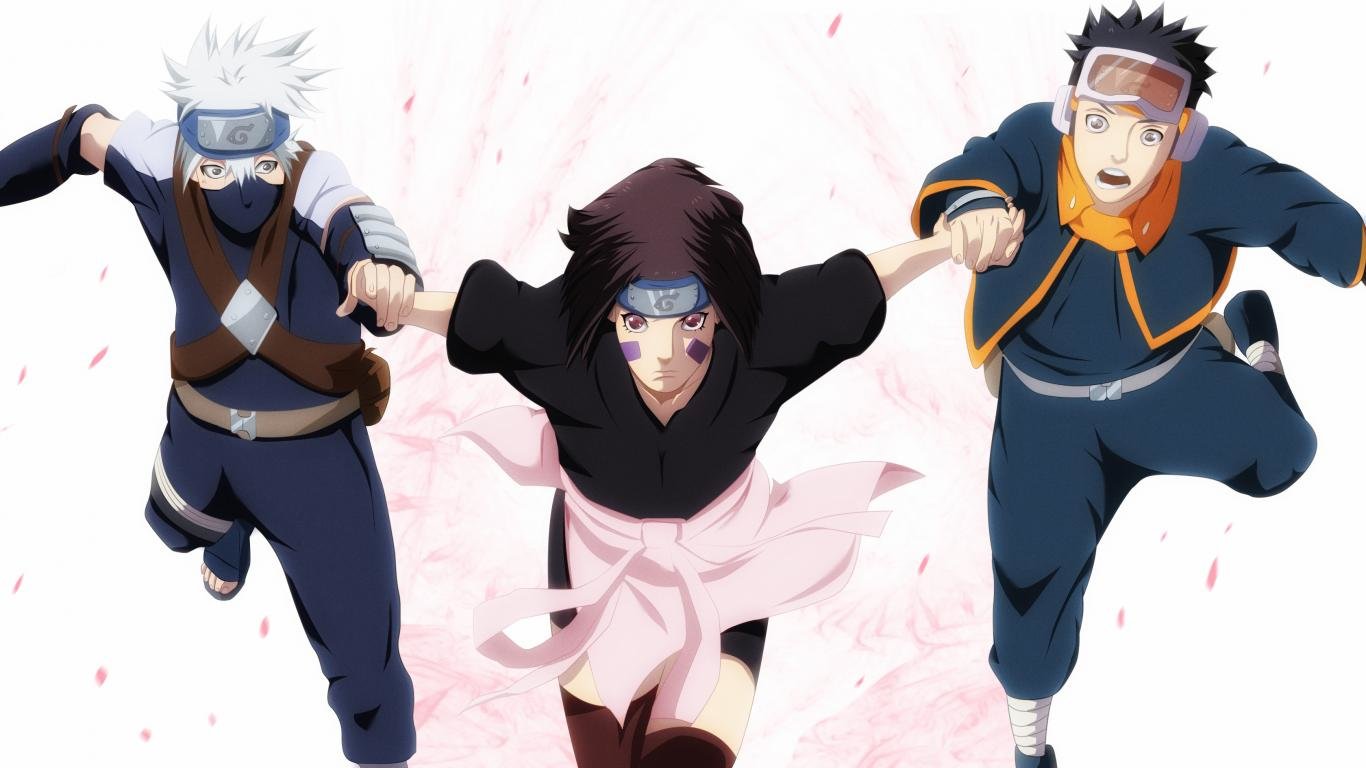 Naruto Kakashi Hd 1366X768 Wallpapers