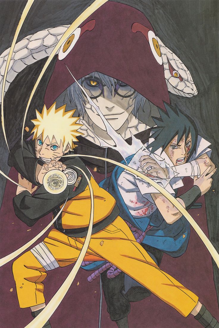 Naruto Manga Art Wallpapers