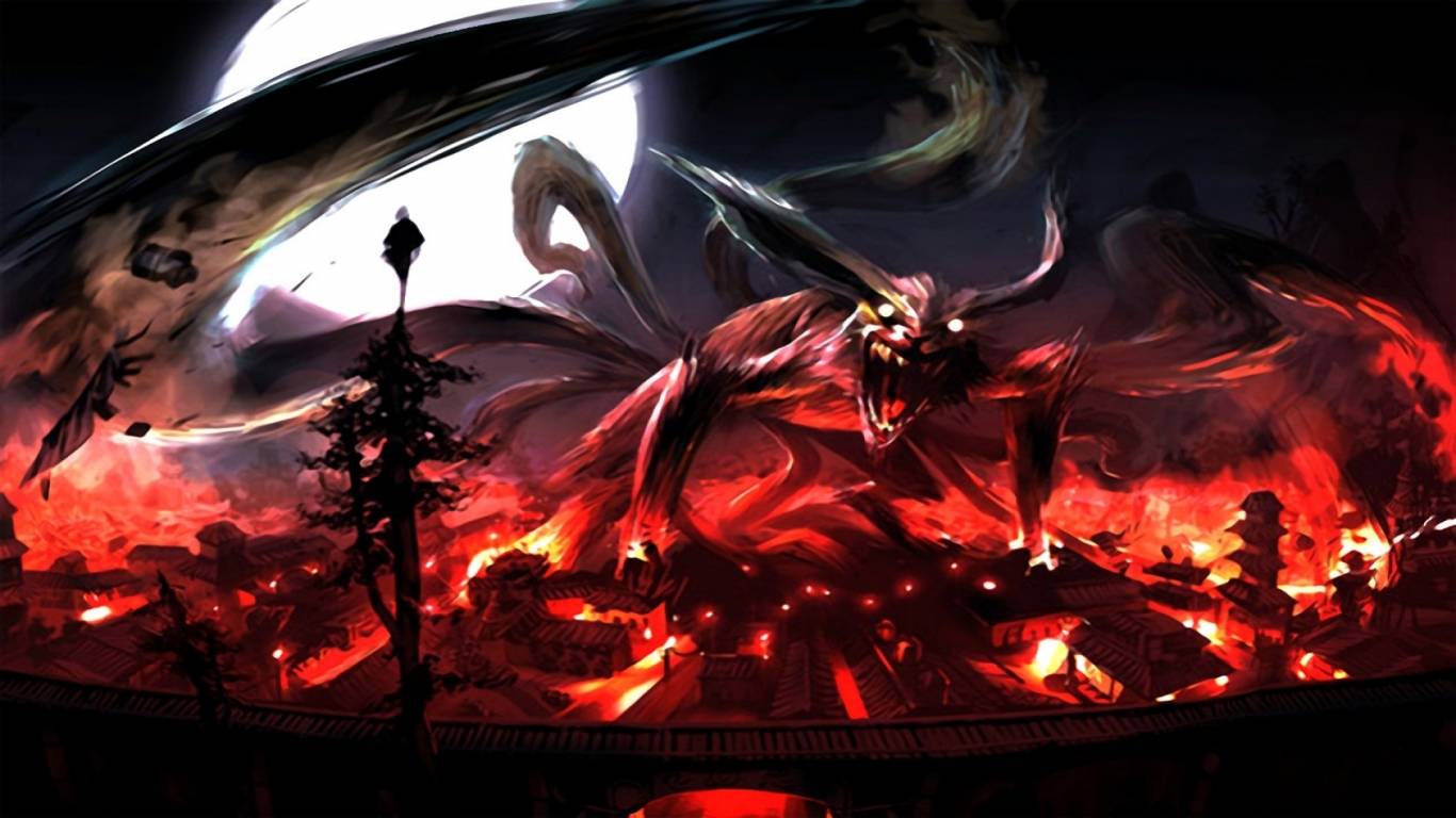 Naruto Nine Tails Wallpapers