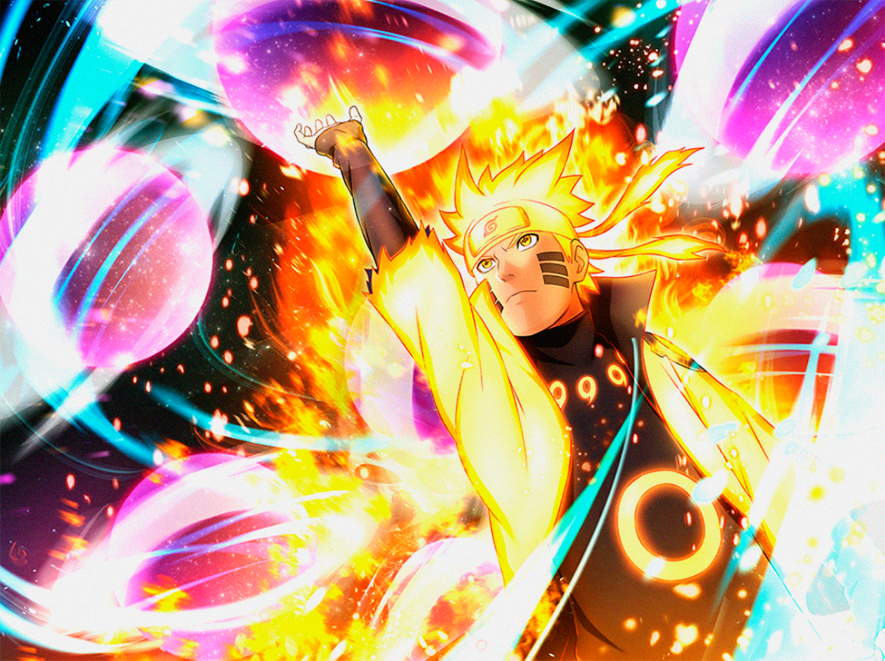 Naruto Sage Kyuubi Mode Wallpapers