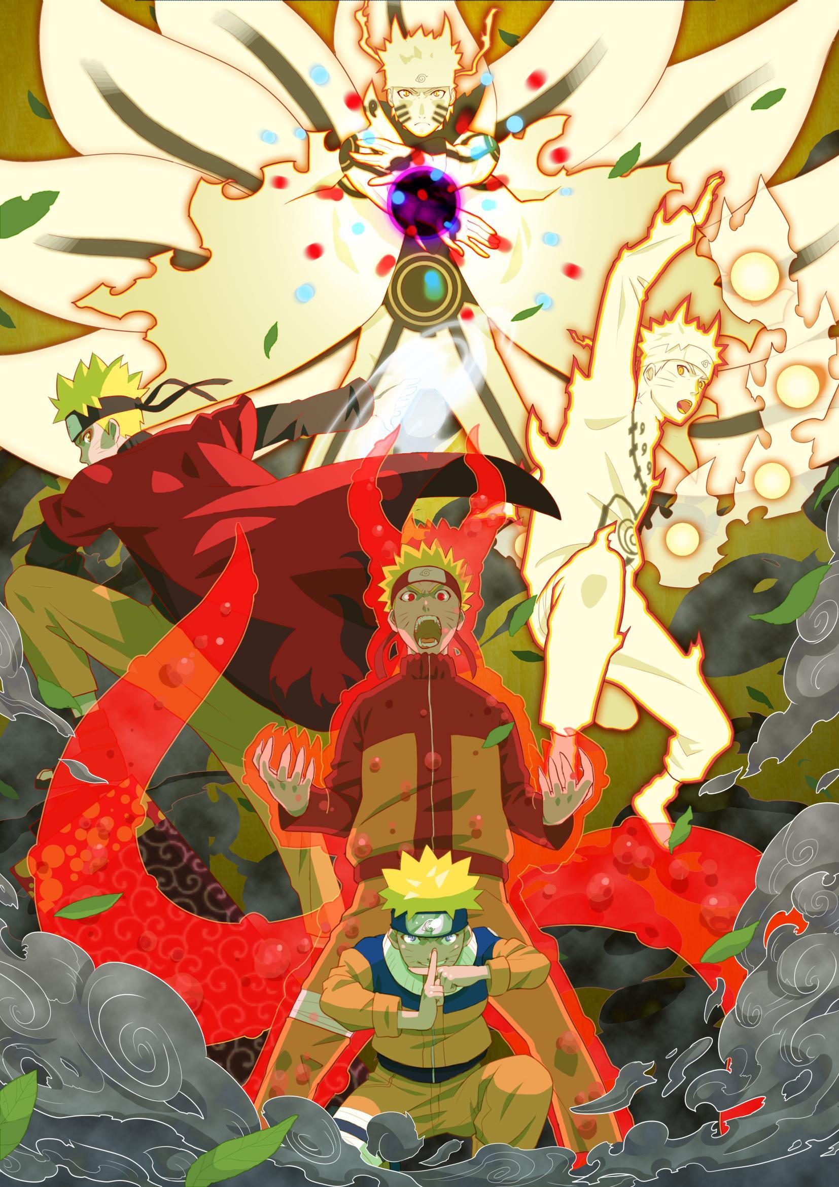 Naruto Sage Kyuubi Mode Wallpapers