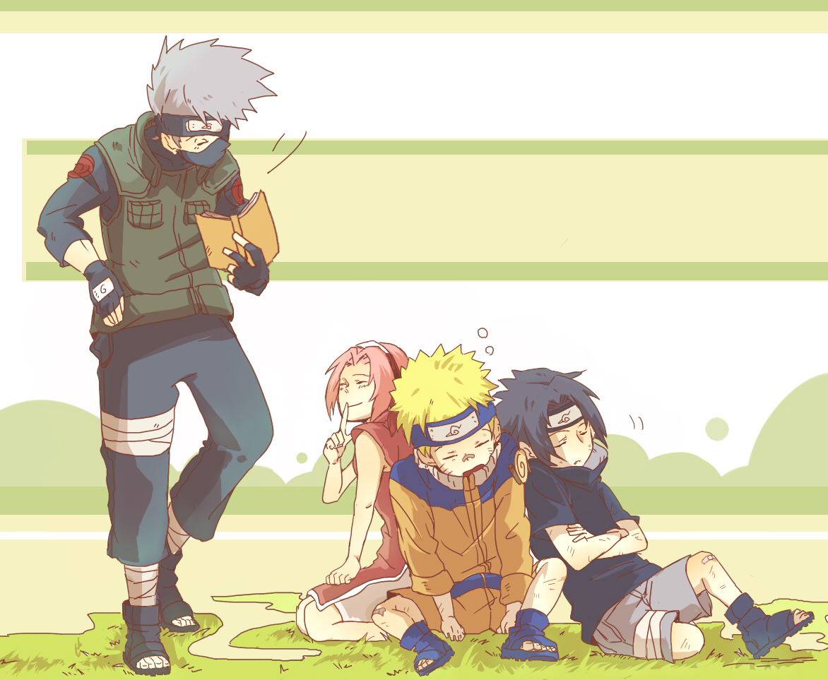 Naruto Sakura Sasuke Kakashi Wallpapers