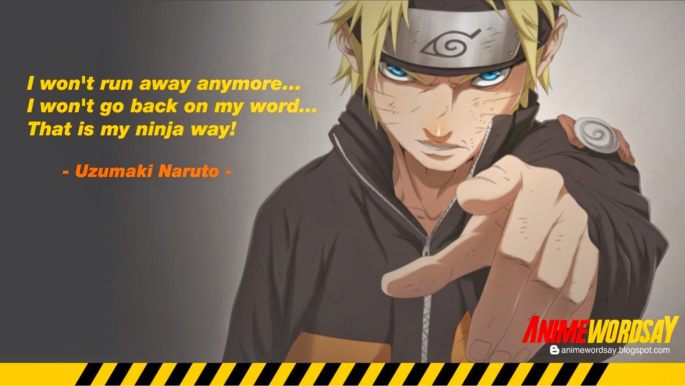 Naruto Sayings Wallpapers