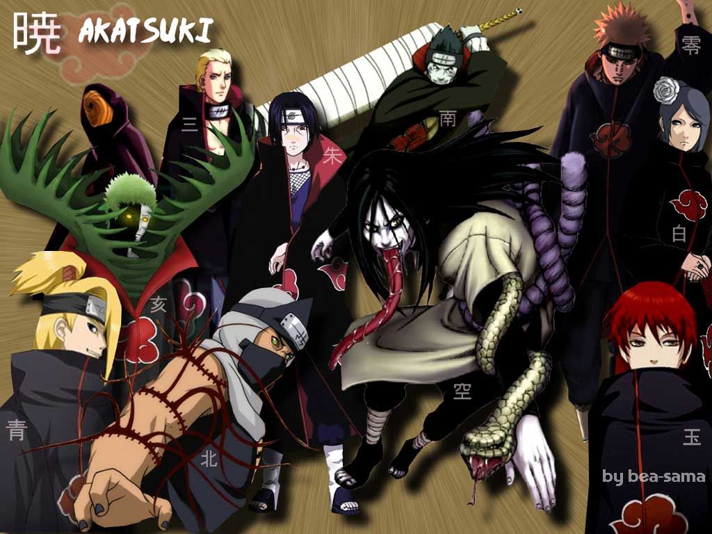 Naruto Shippuden Akatsuki Wallpapers