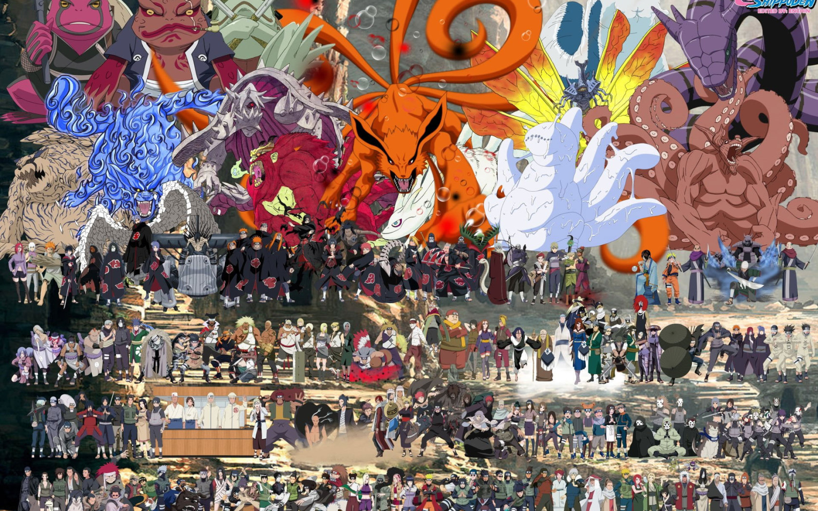 Naruto Shippuden All Characters Wallpapers