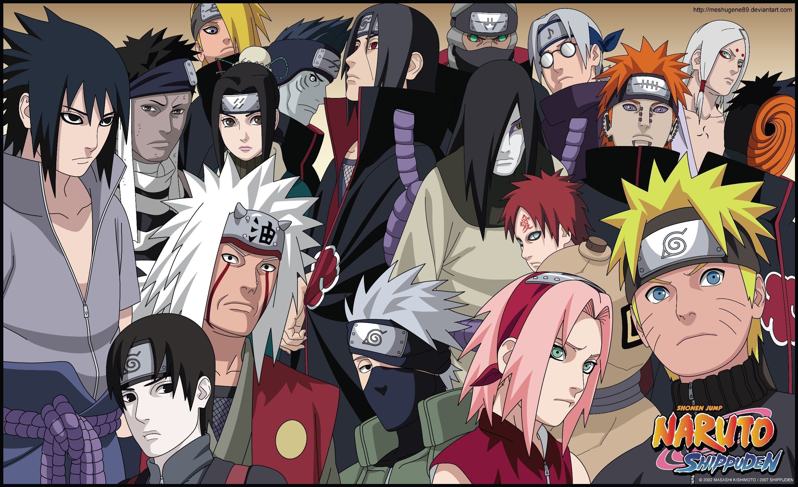 Naruto Shippuden All Characters Wallpapers