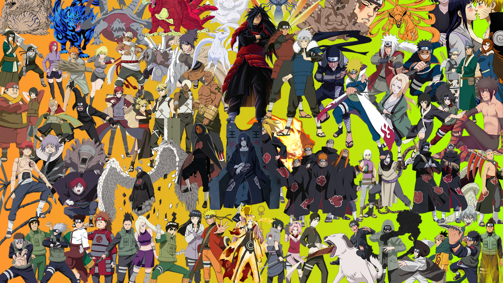 Naruto Shippuden All Characters Wallpapers