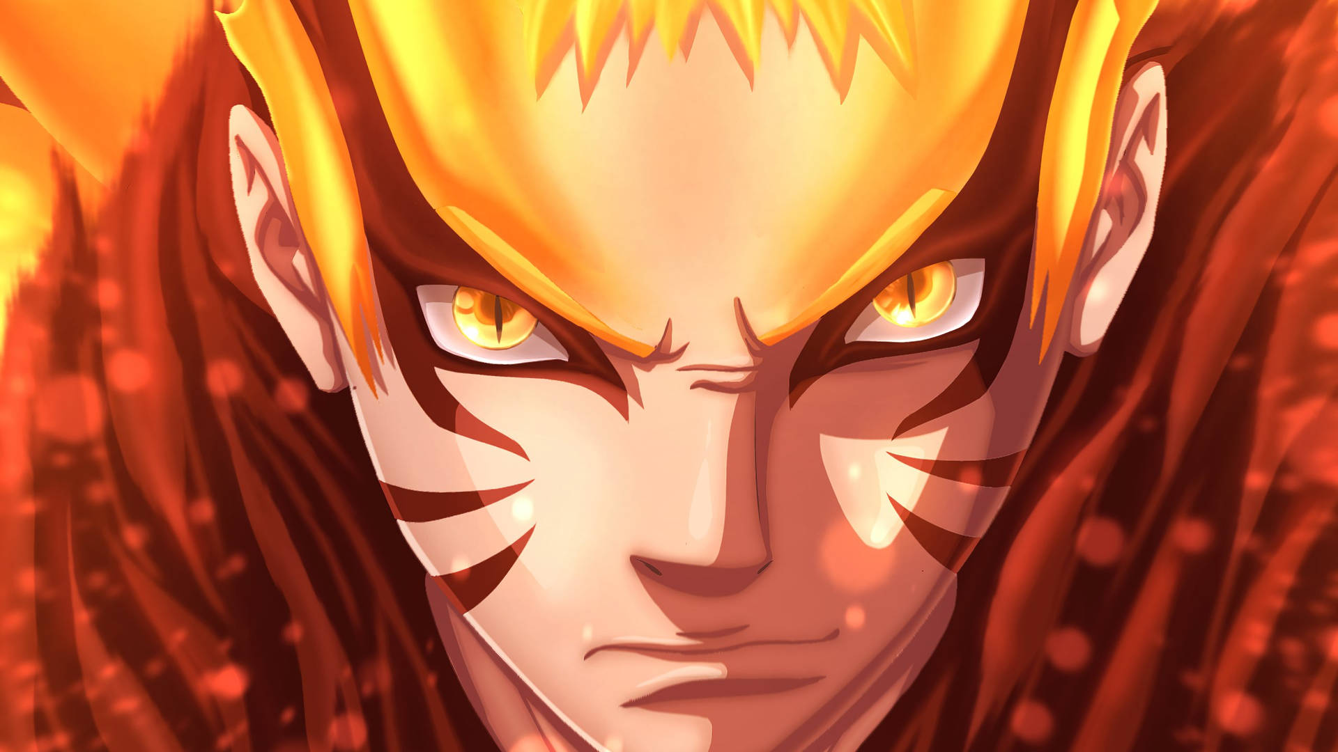 Naruto Uzumaki Orange Eyes Wallpapers