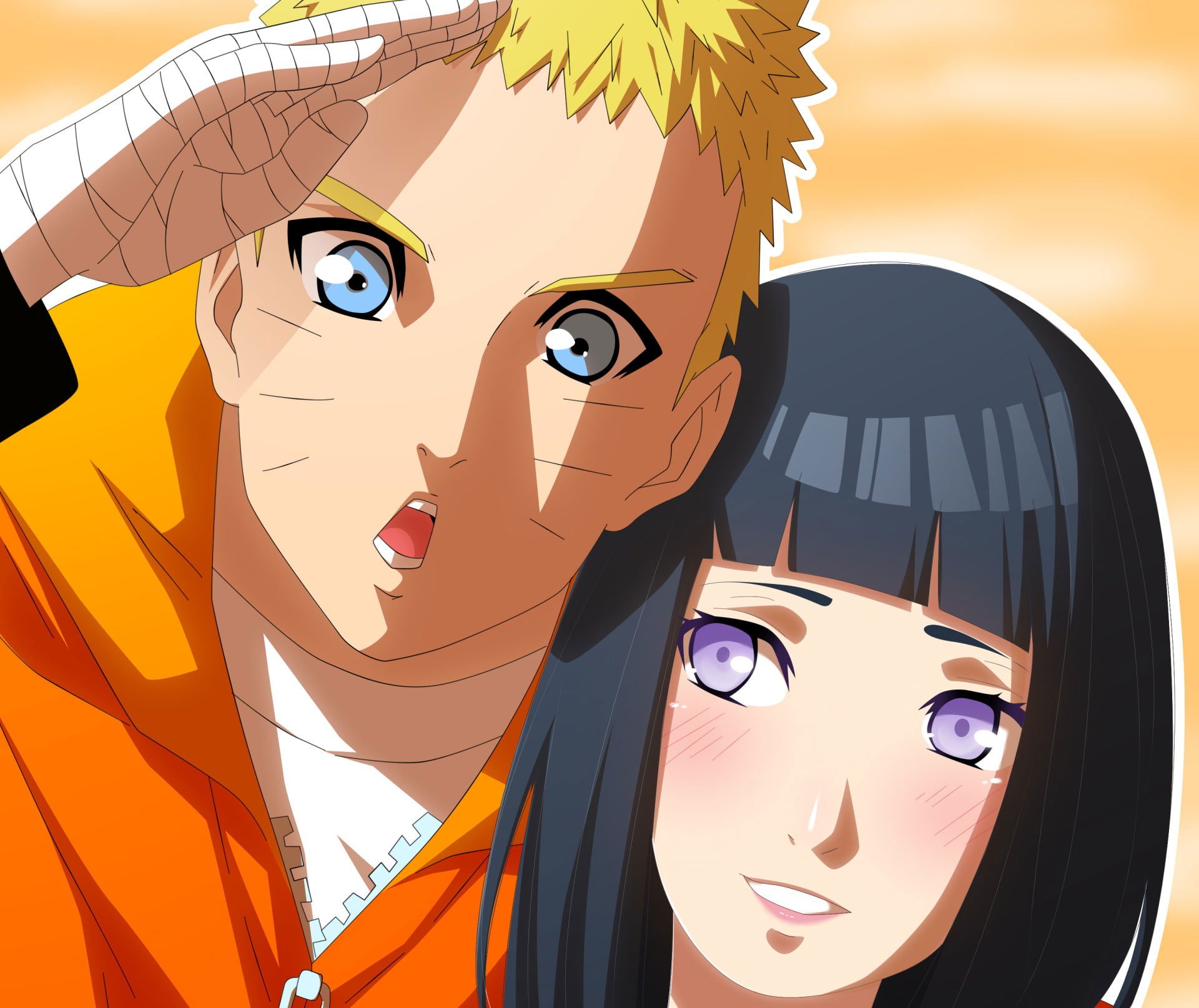 Naruto Uzumaki Orange Eyes Wallpapers