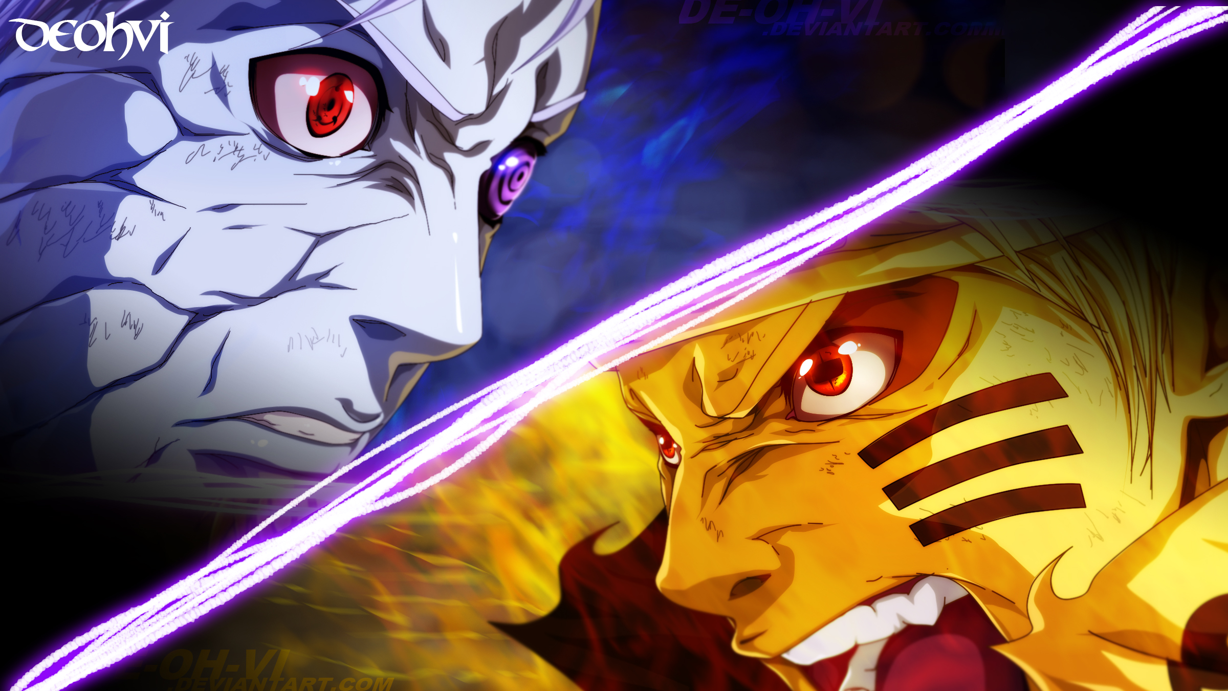 Naruto Vs Obito Wallpapers