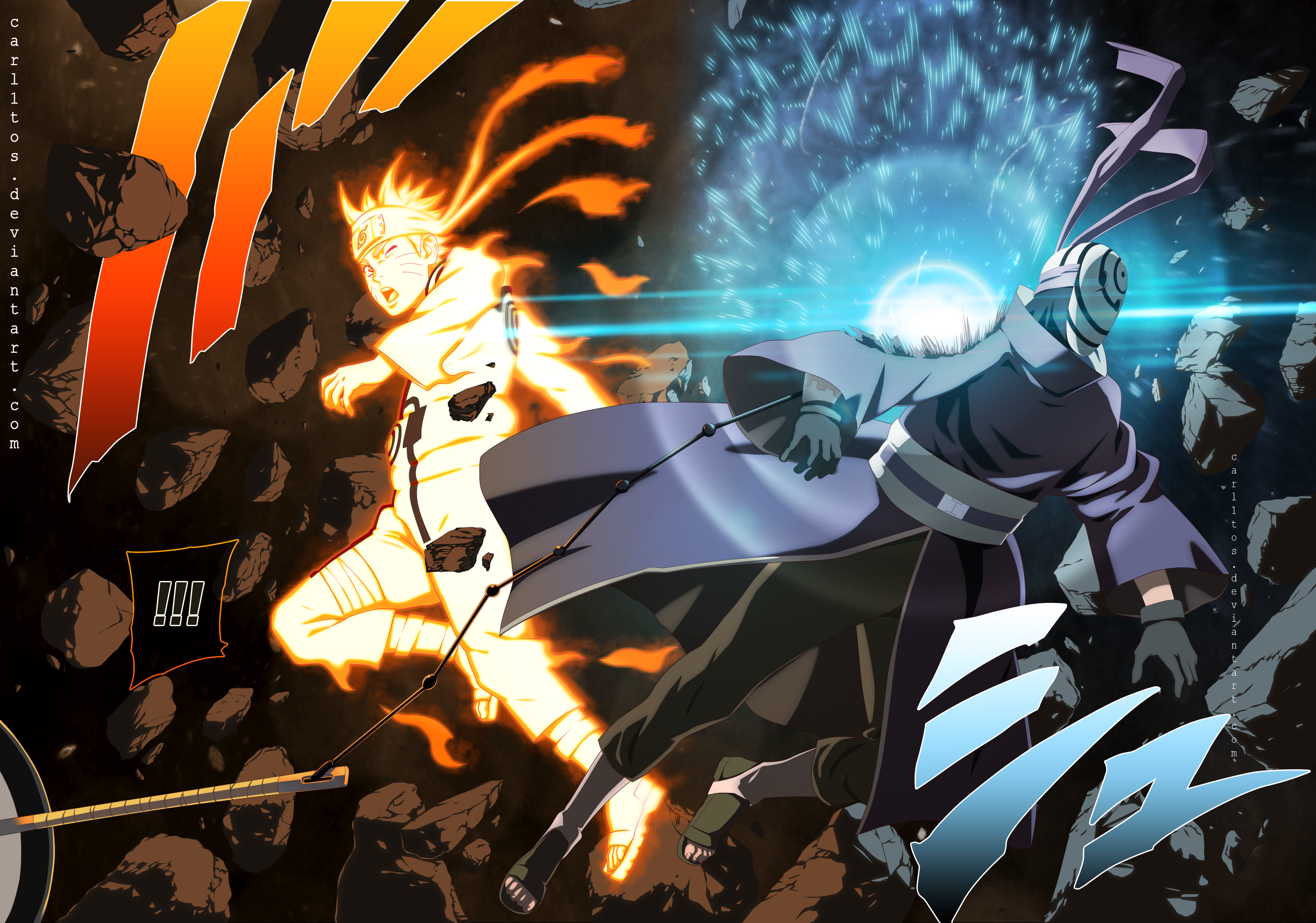 Naruto Vs Obito Wallpapers