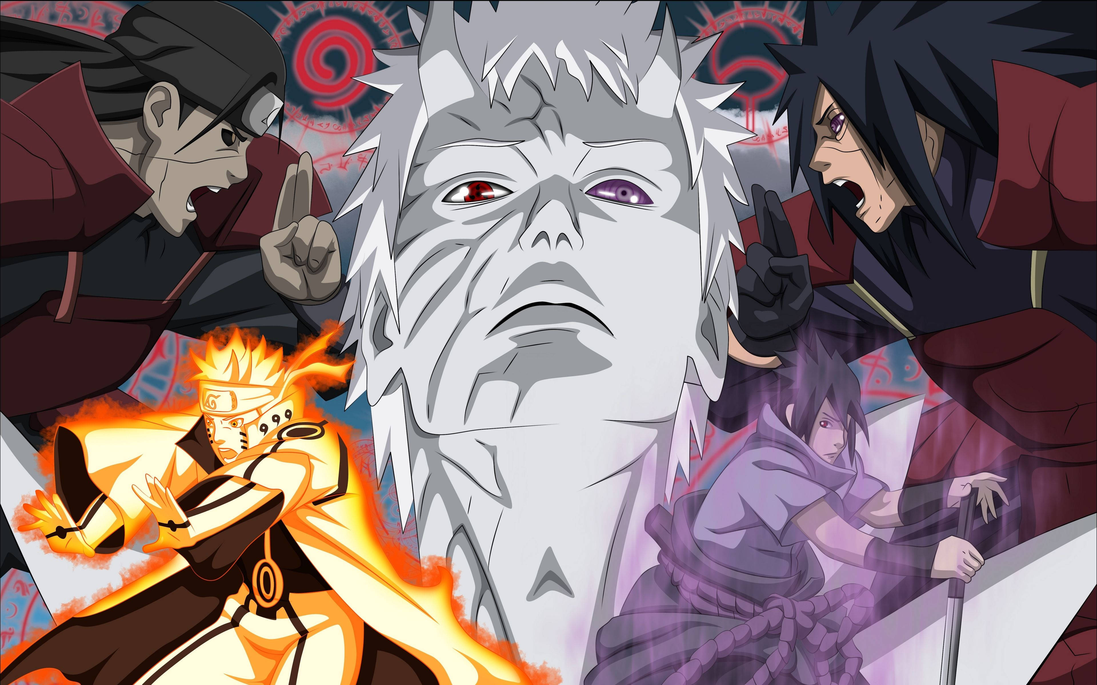 Naruto Vs Obito Wallpapers