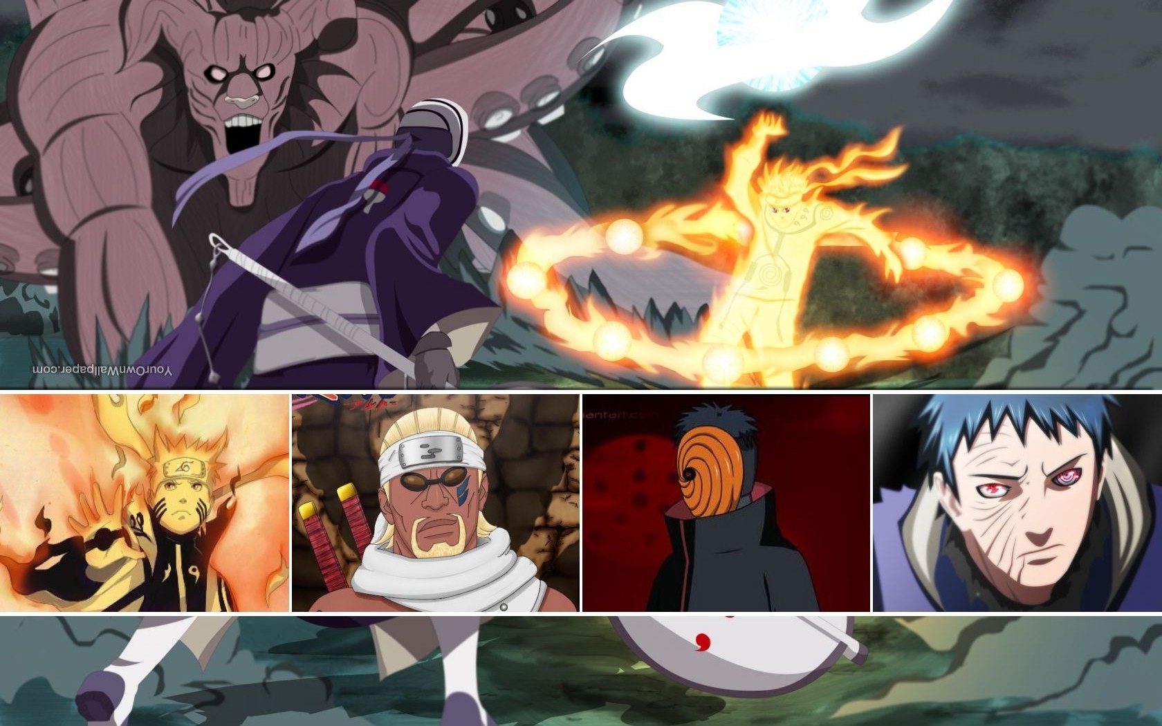 Naruto Vs Obito Wallpapers