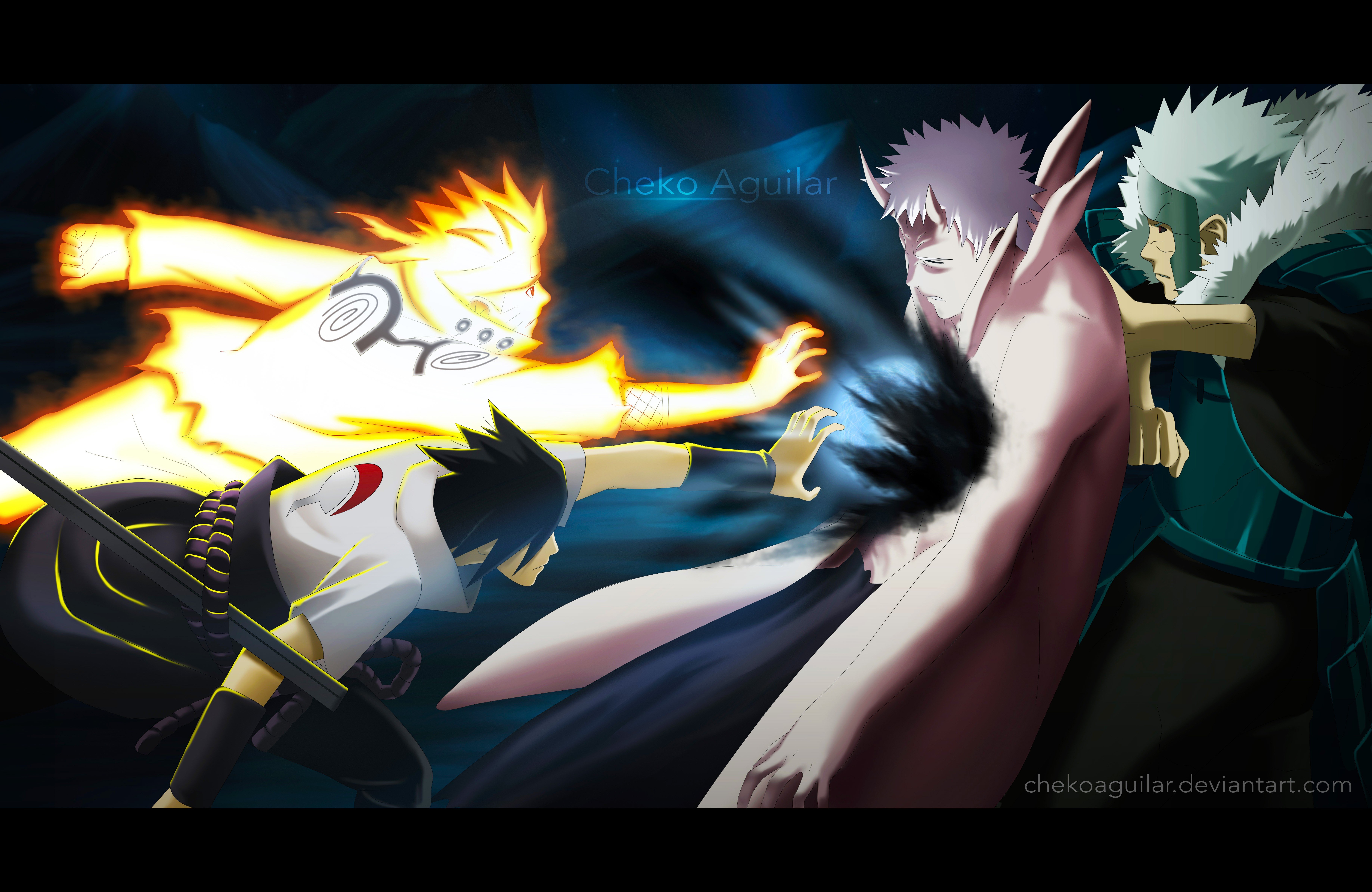 Naruto Vs Obito Wallpapers