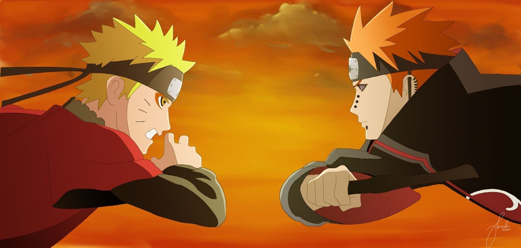 Naruto Vs Pain Wallpapers