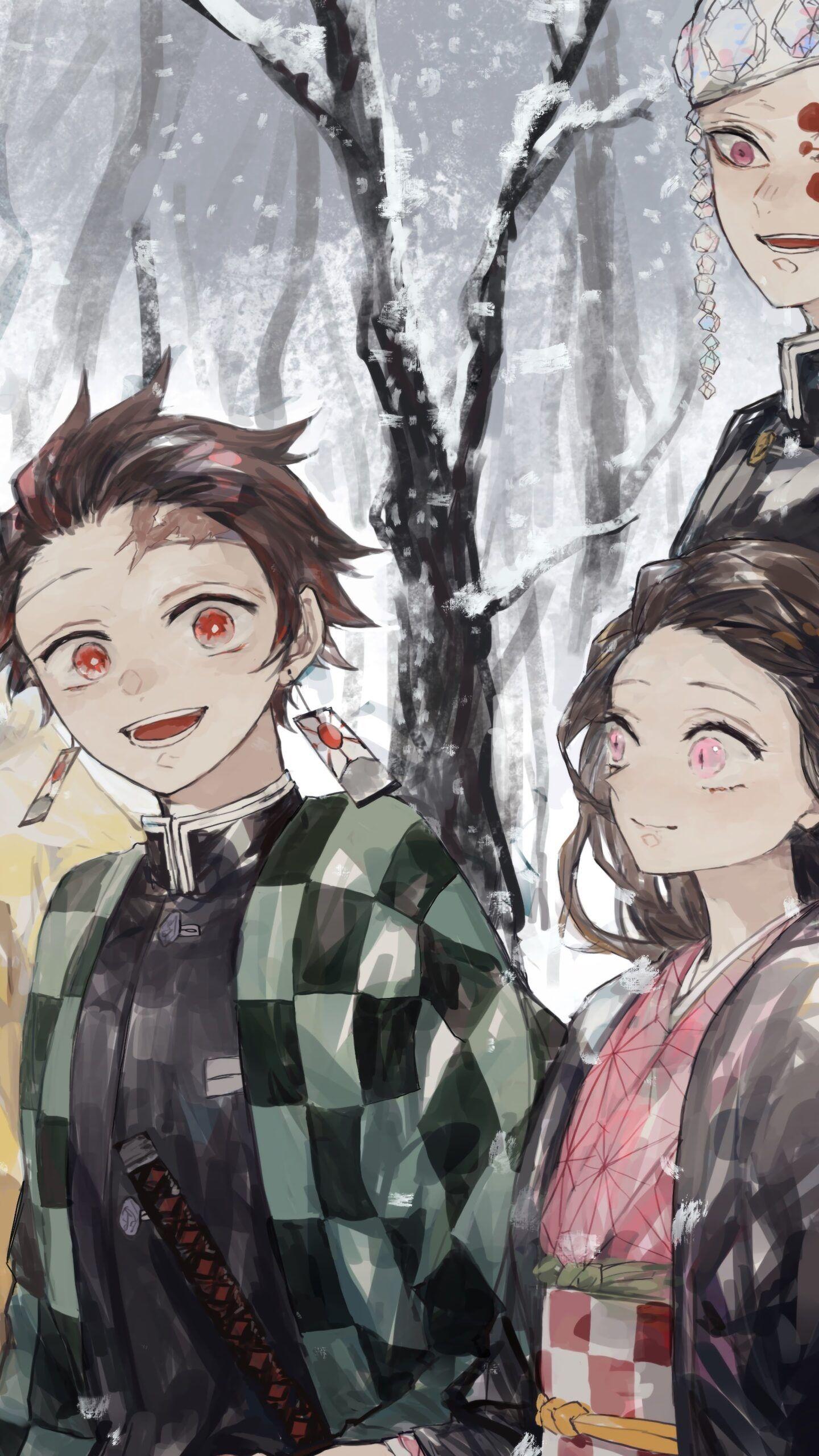 Nezuko And Tanjirou Manga Wallpapers