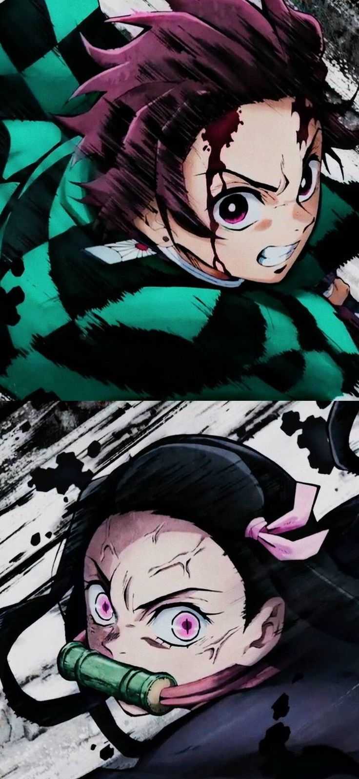 Nezuko And Tanjirou Manga Wallpapers