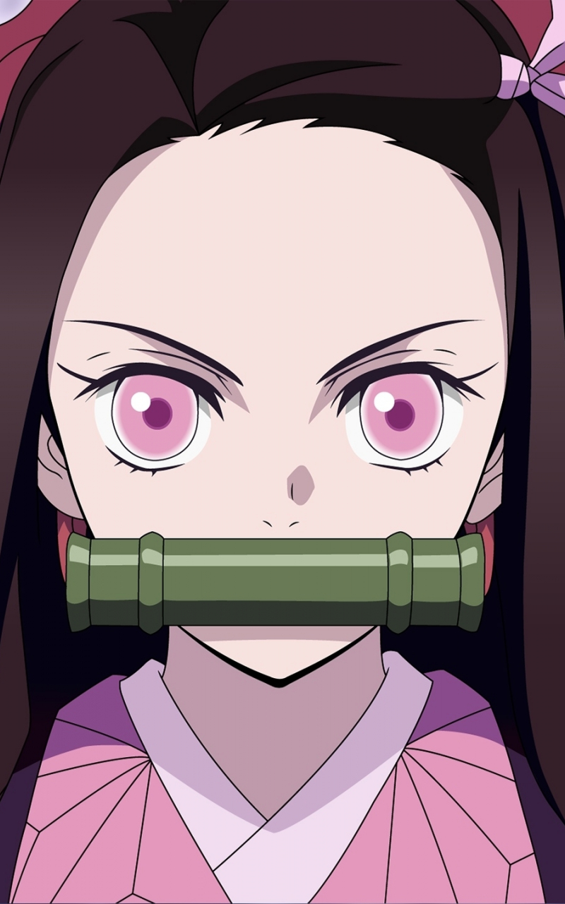 Nezuko Kamado Angry Kimetsu No Yaiba Art Wallpapers