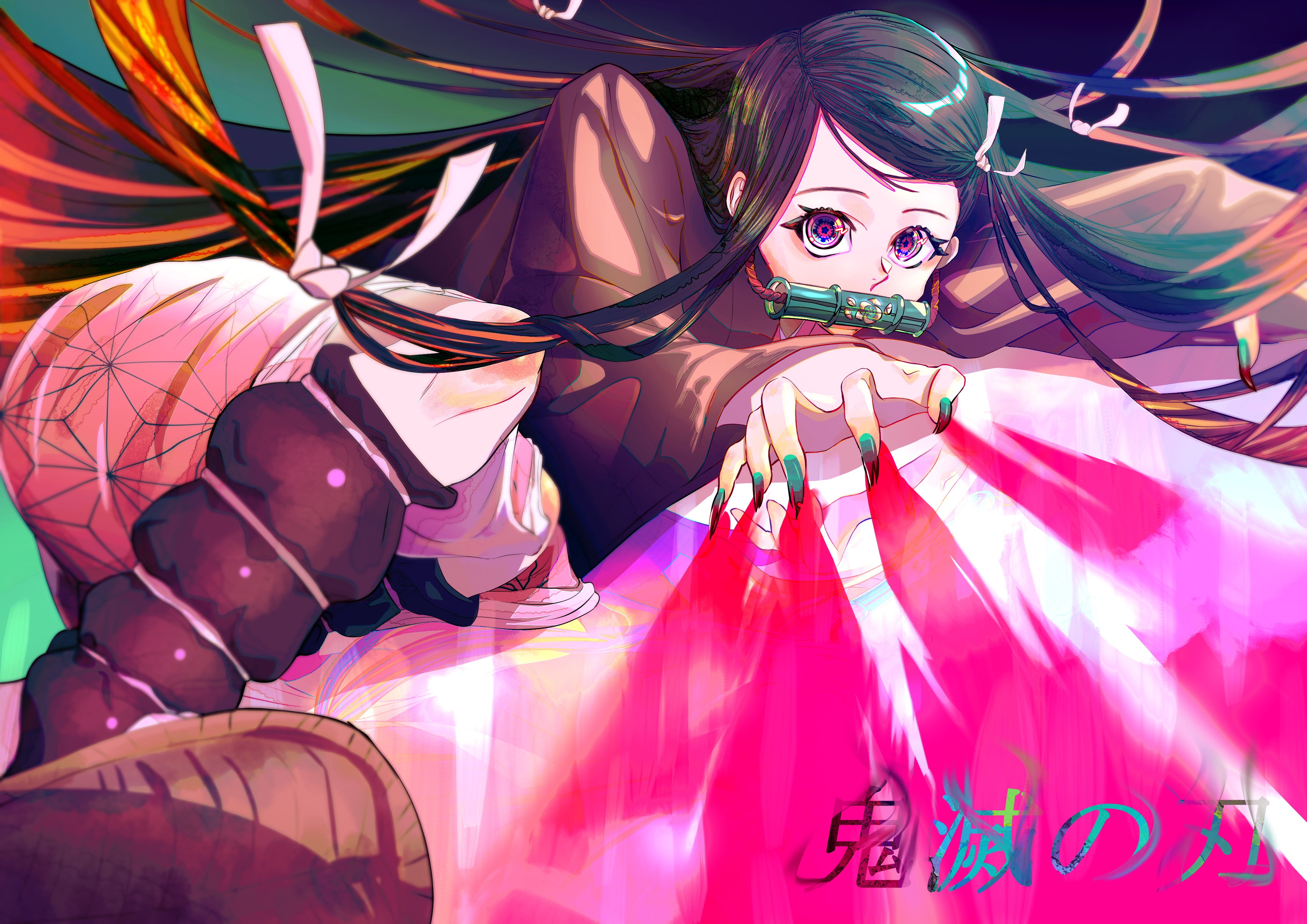 Nezuko Kamado Cool Art Wallpapers