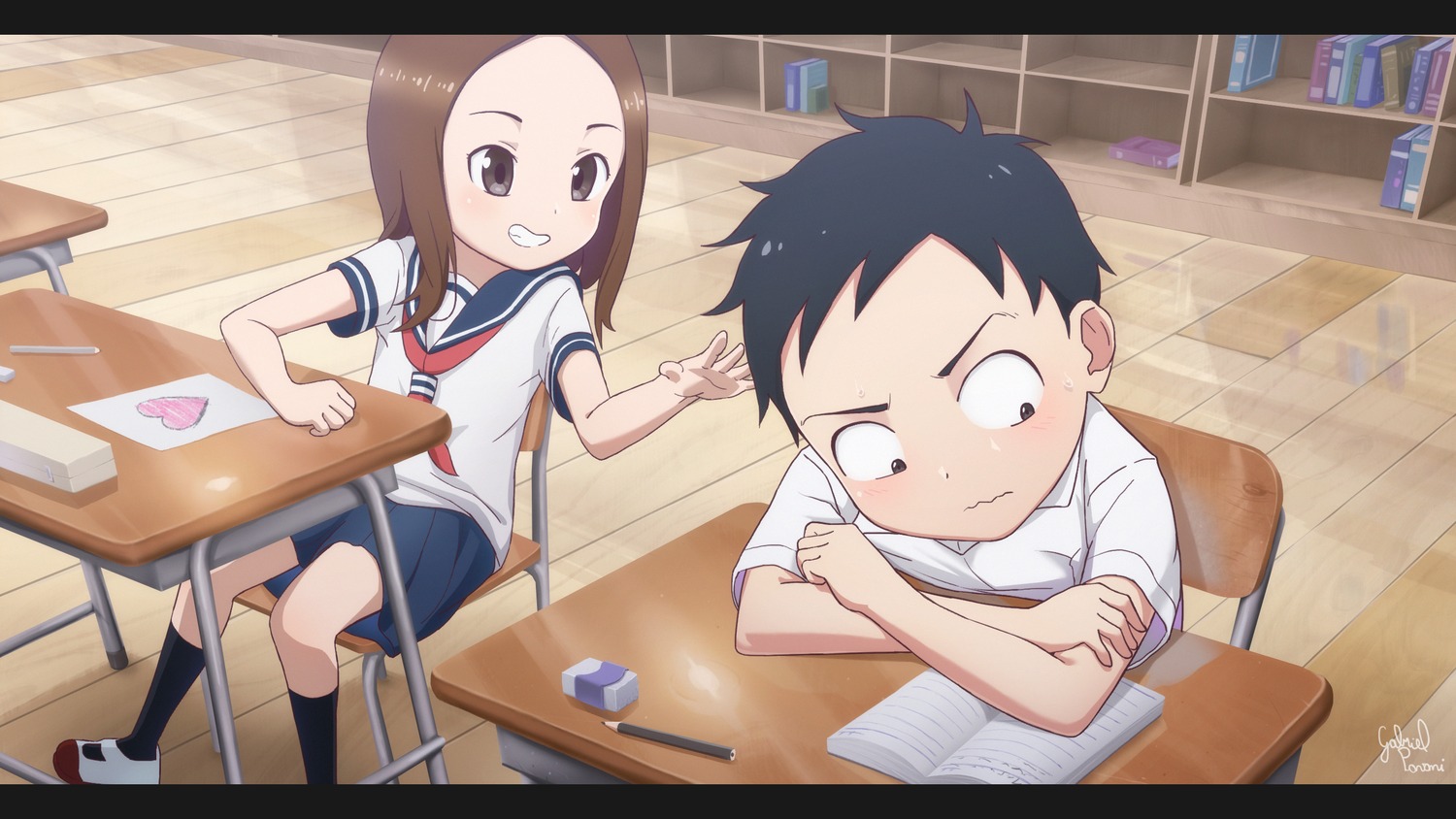 Nishikata And Takagi Wallpapers