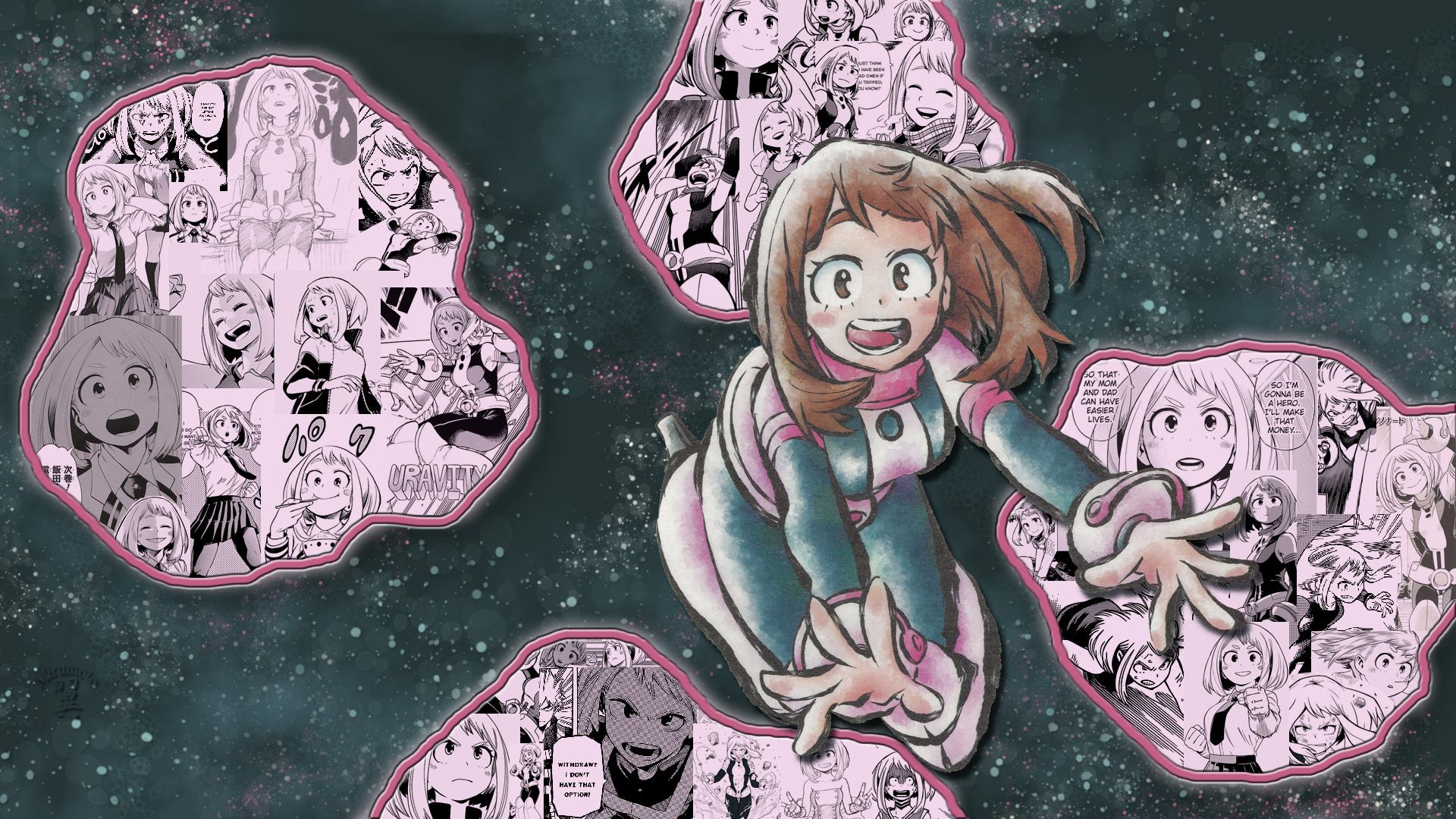 Ochaco Uraraka Art Wallpapers