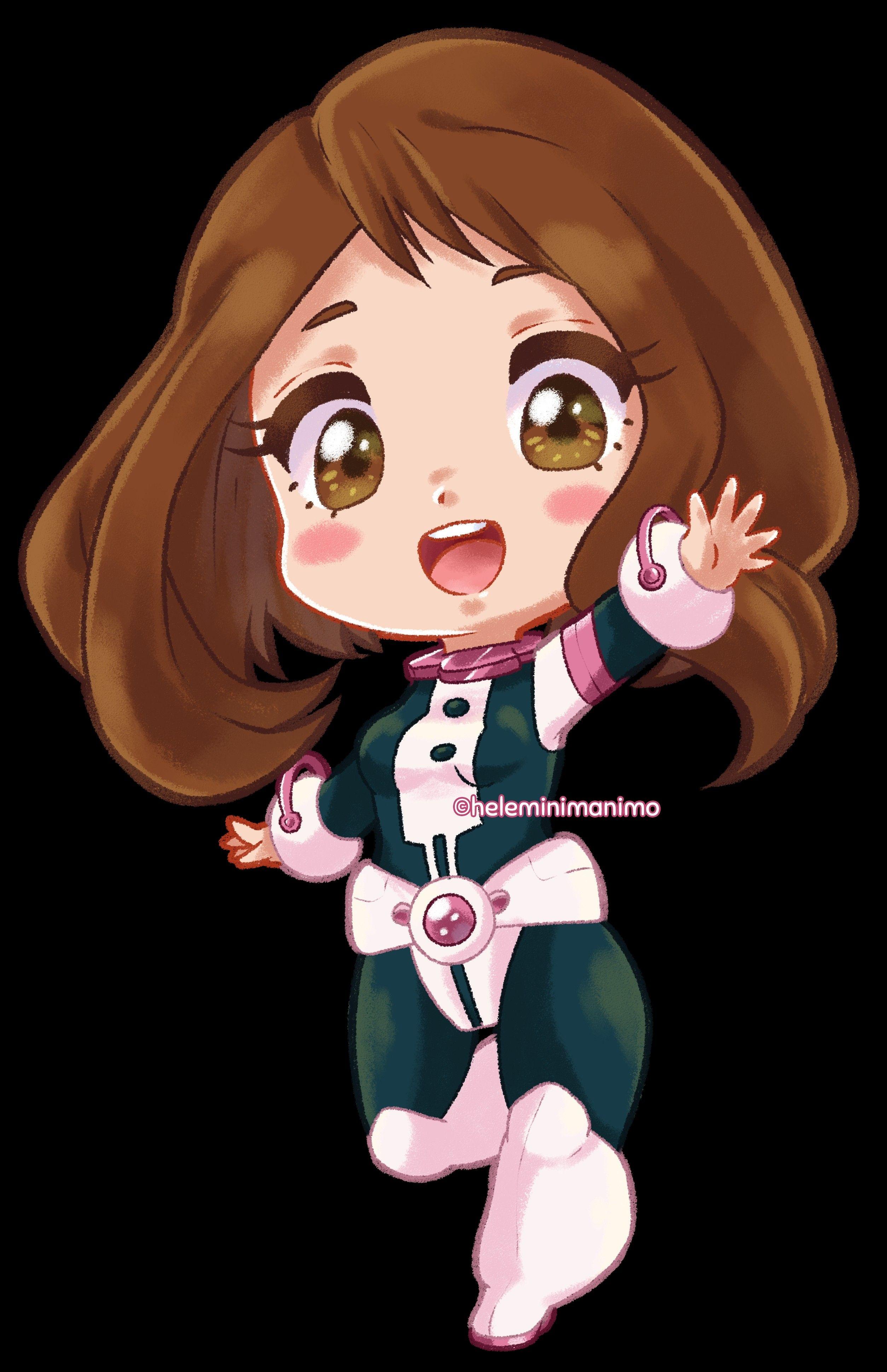 Ochaco Uraraka Art Wallpapers