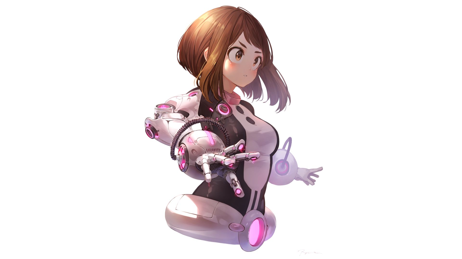 Ochaco Uraraka Art Wallpapers