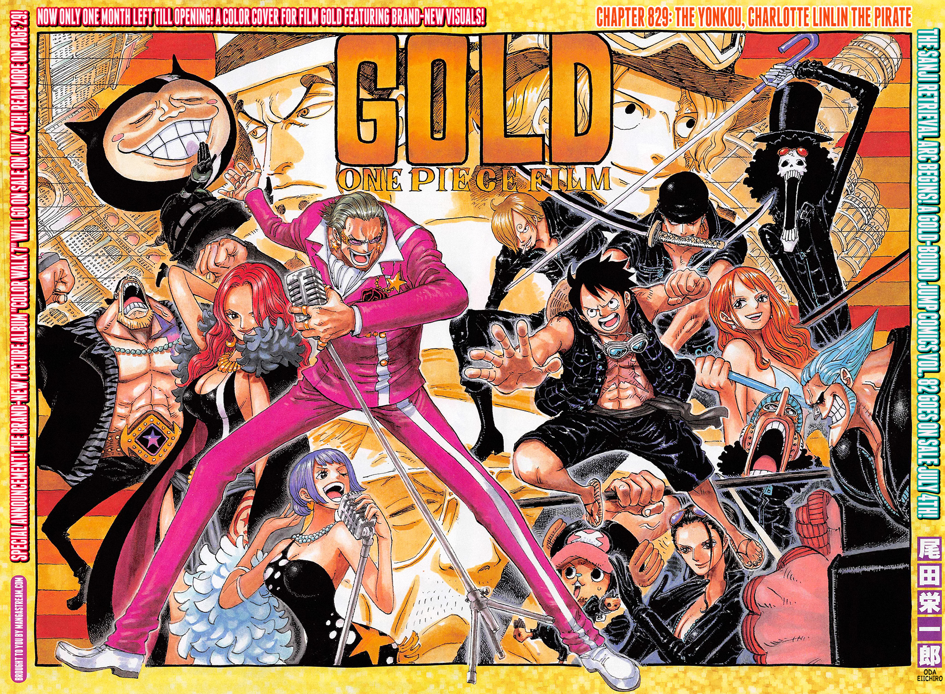 One Piece Gold Wallpapers