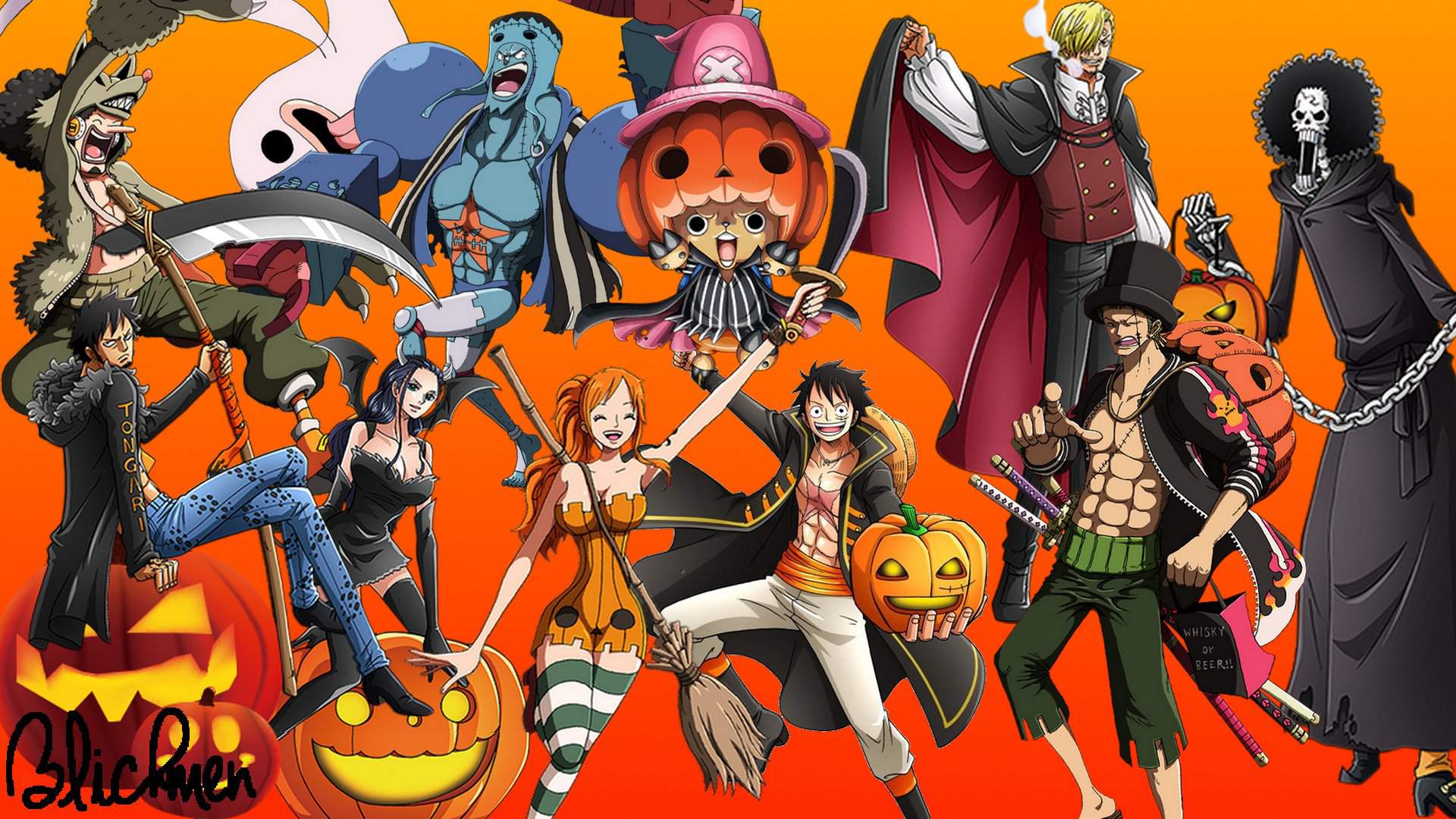 One Piece Halloween Wallpapers