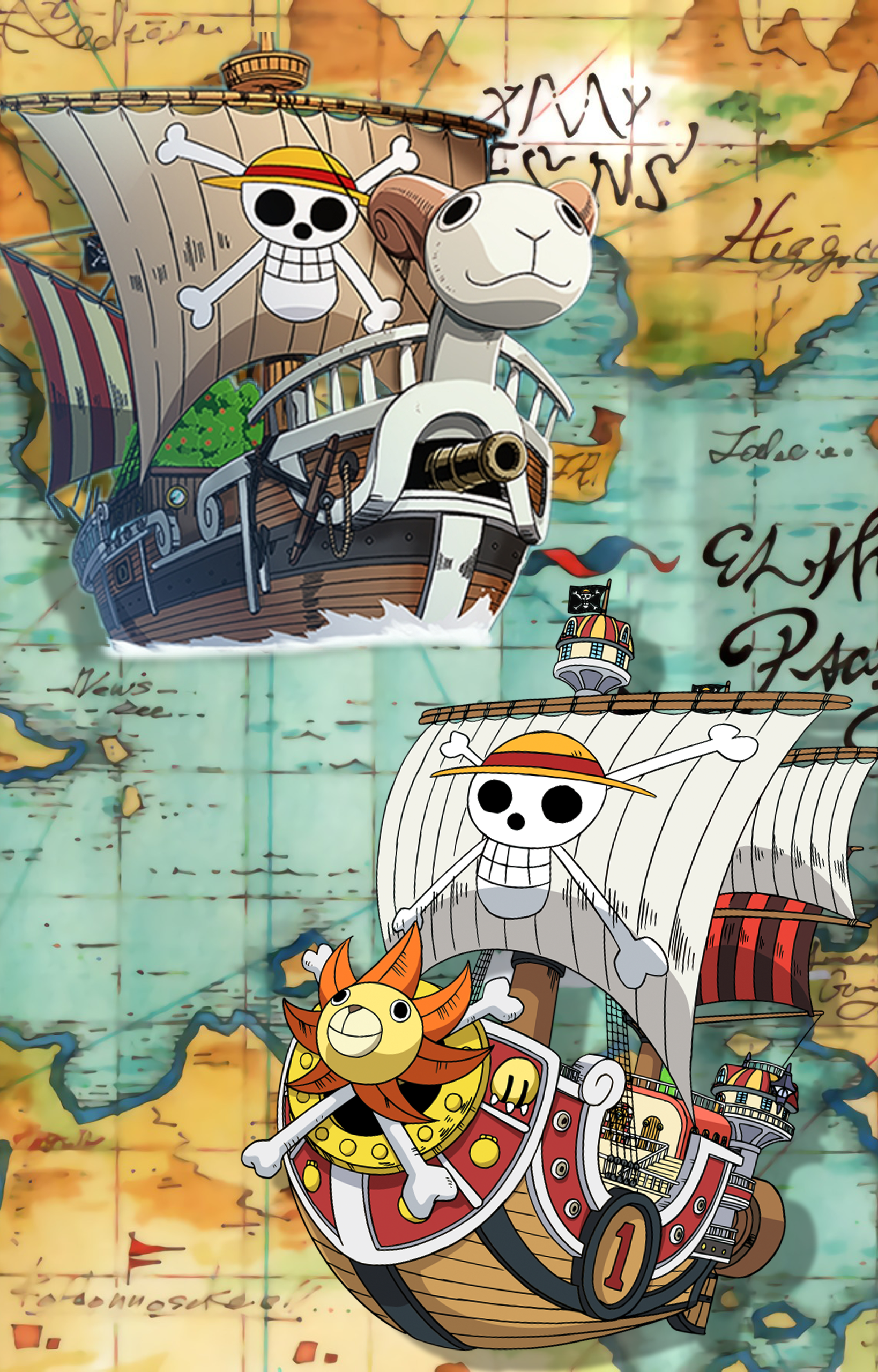 One Piece Ship Wallpapers