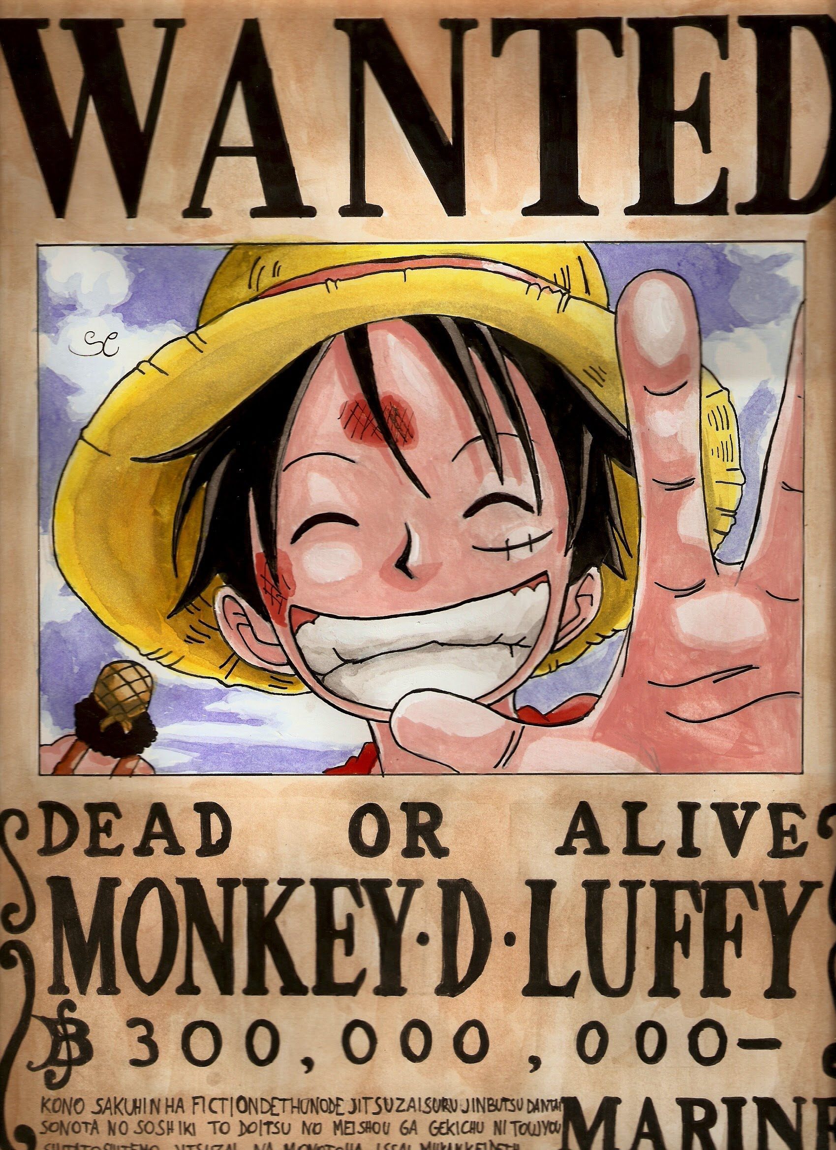 One Piece Wanted Wallpapers