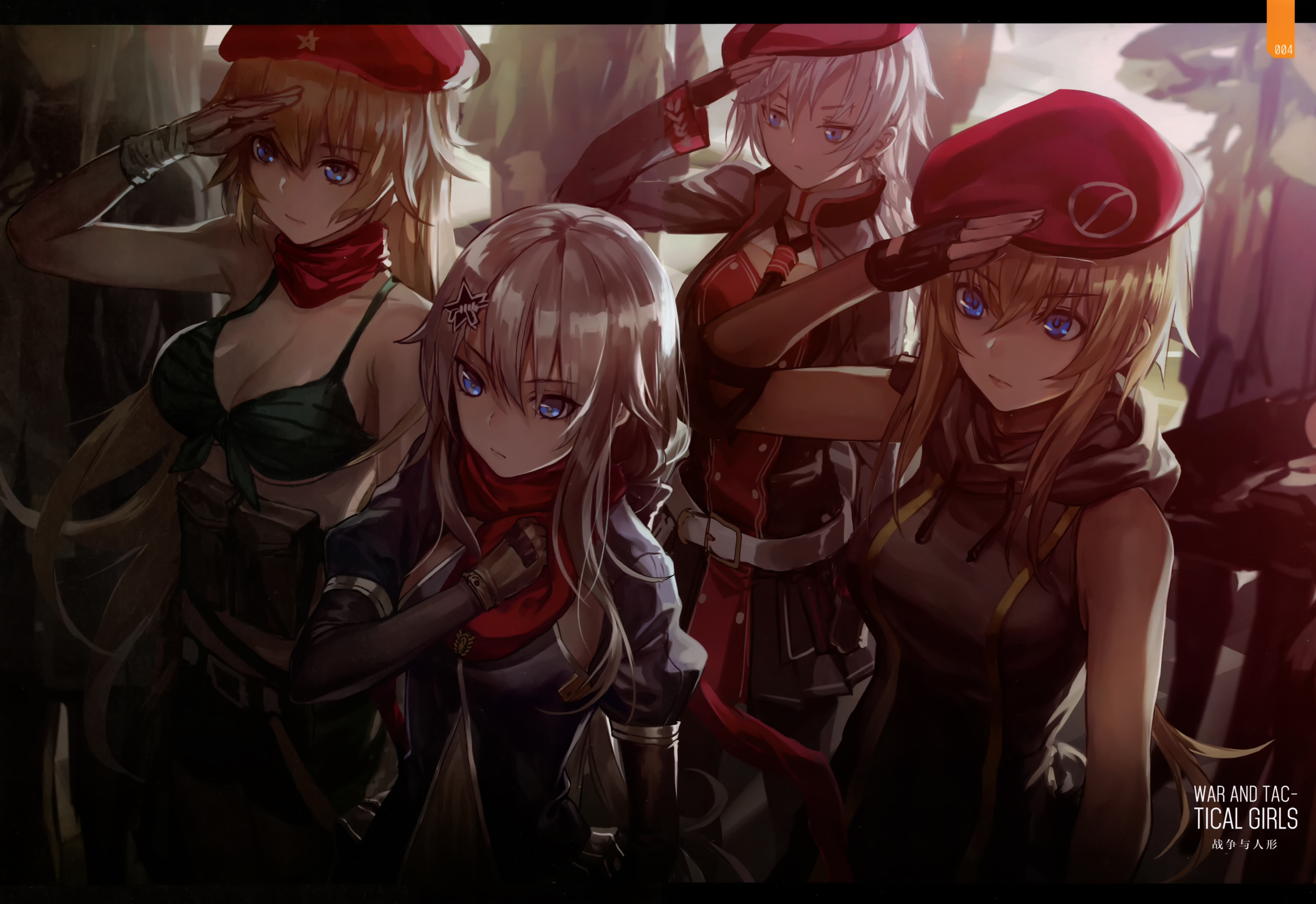 Ots-12 Girls Frontline Art Wallpapers