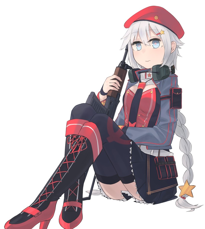 Ots-12 Girls Frontline Art Wallpapers