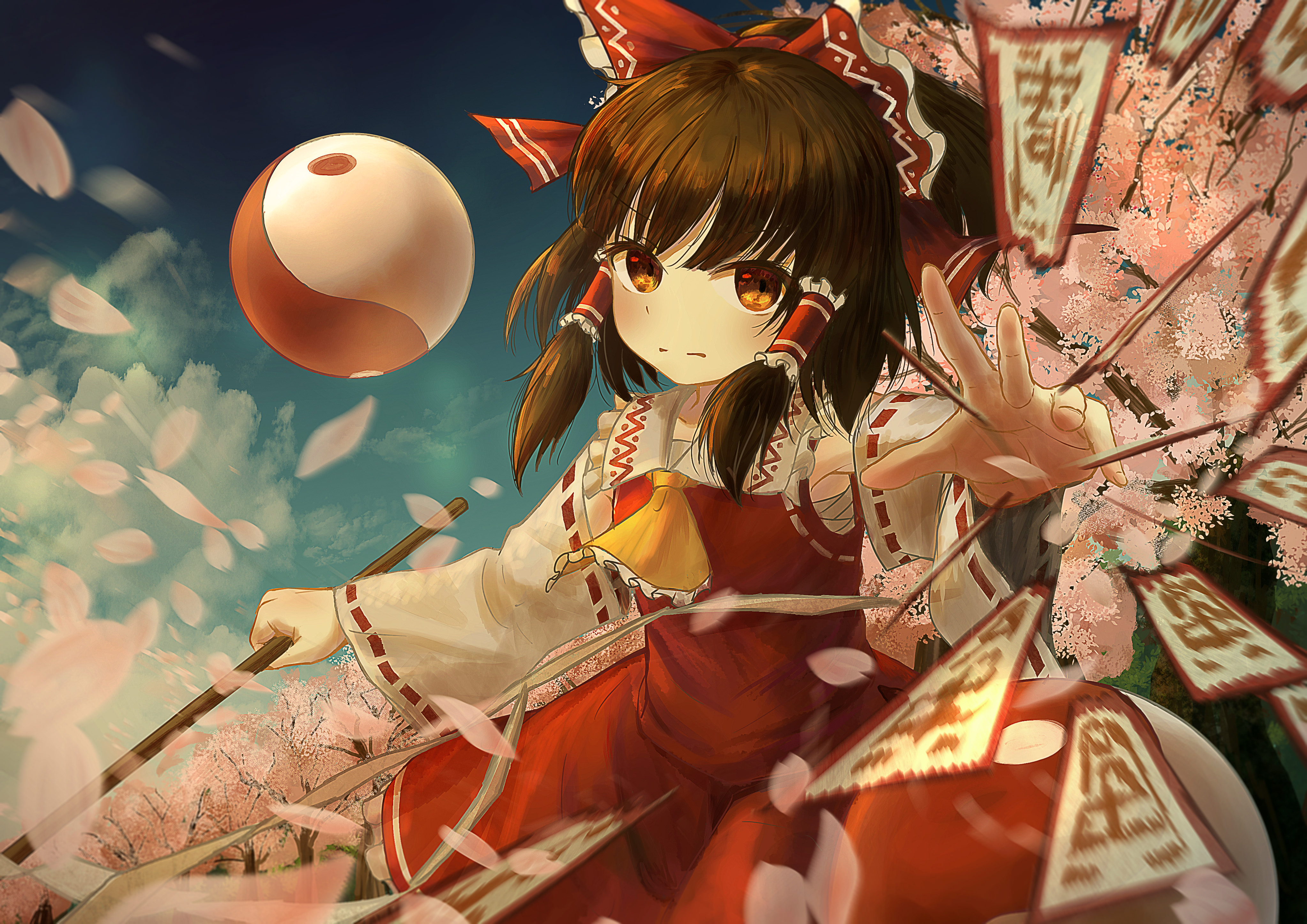 Reimu Hakurei 5K Wallpapers