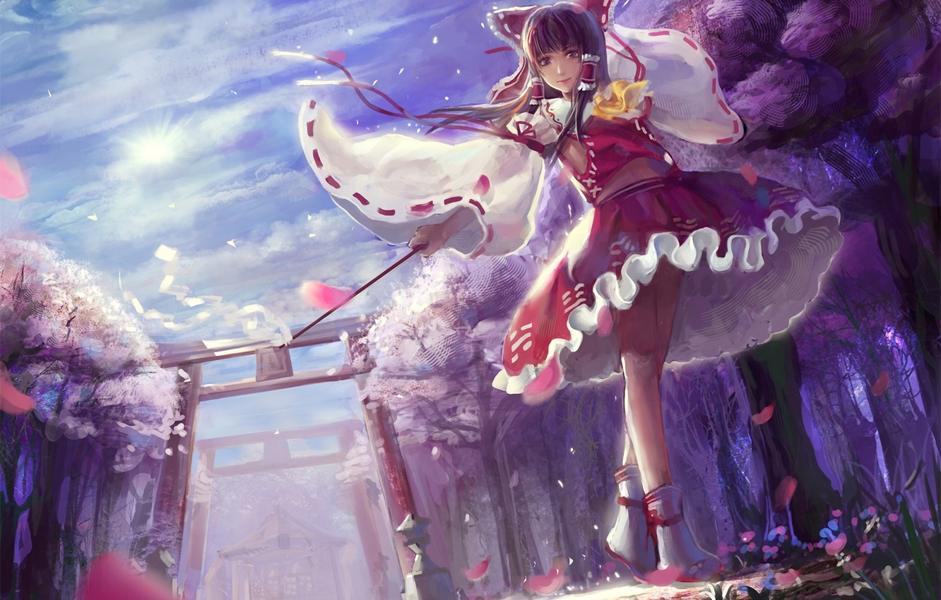 Reimu Hakurei 5K Wallpapers