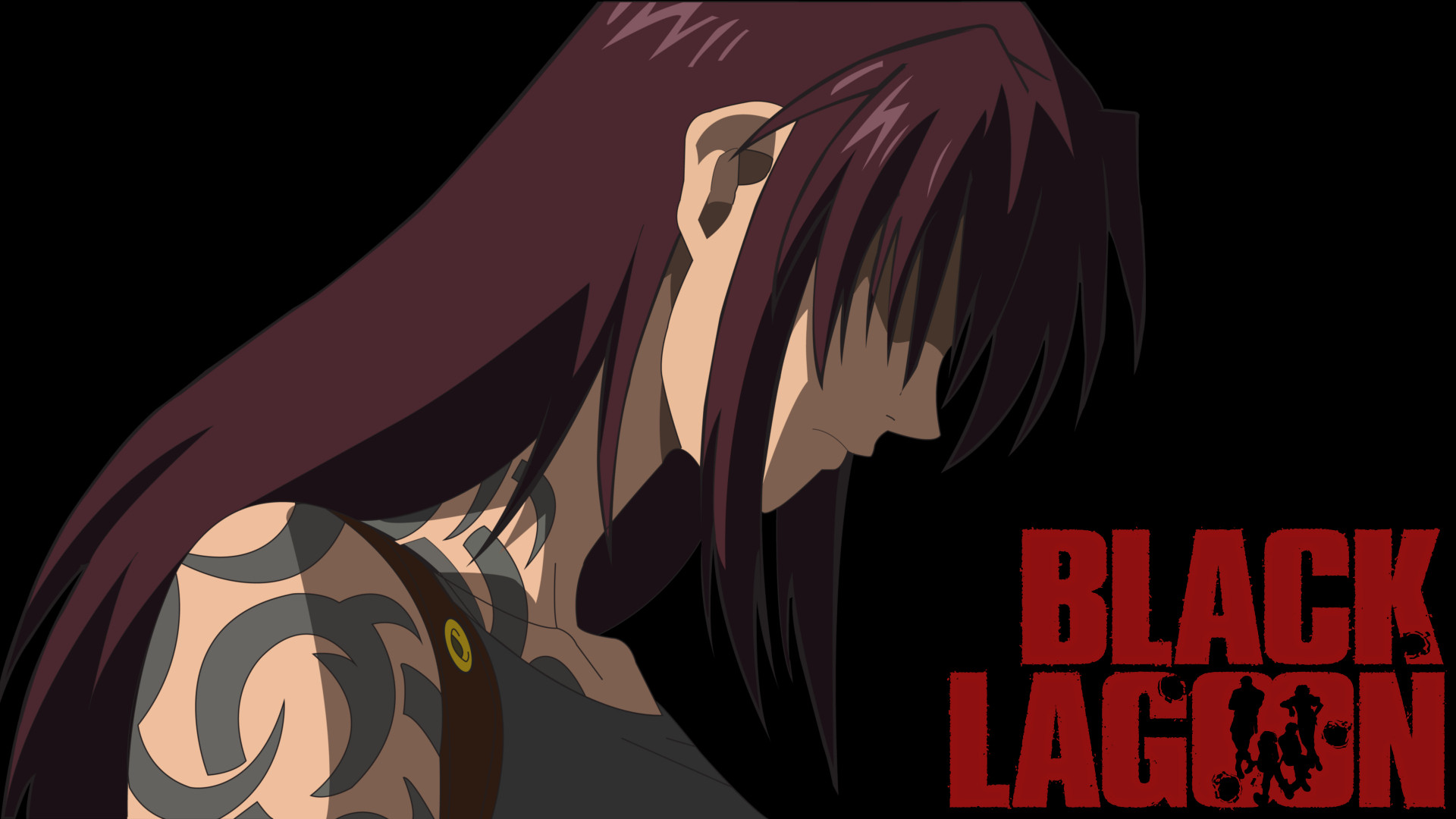 Revy Black Lagoon Minimal Wallpapers