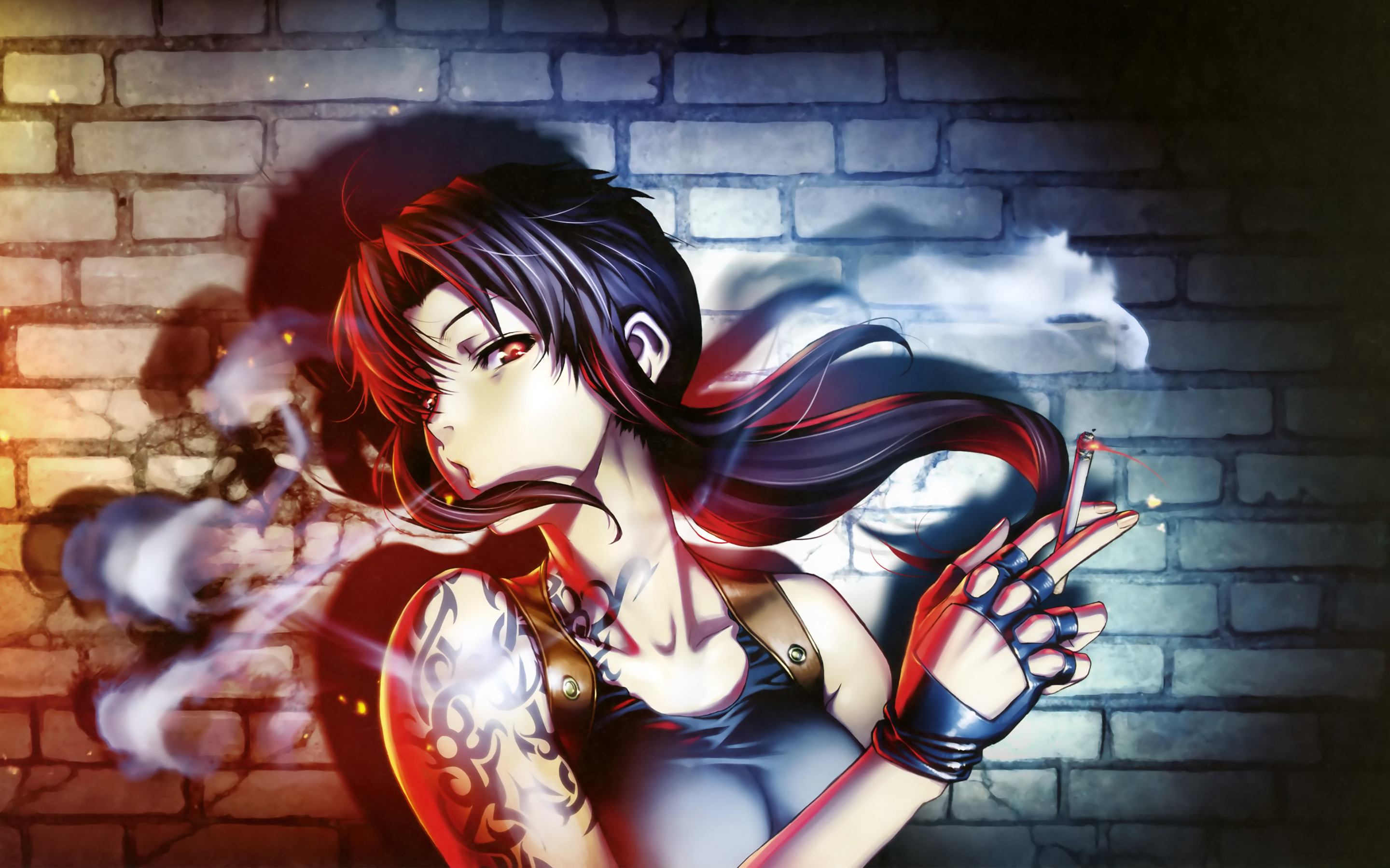 Revy Black Lagoon Minimal Wallpapers