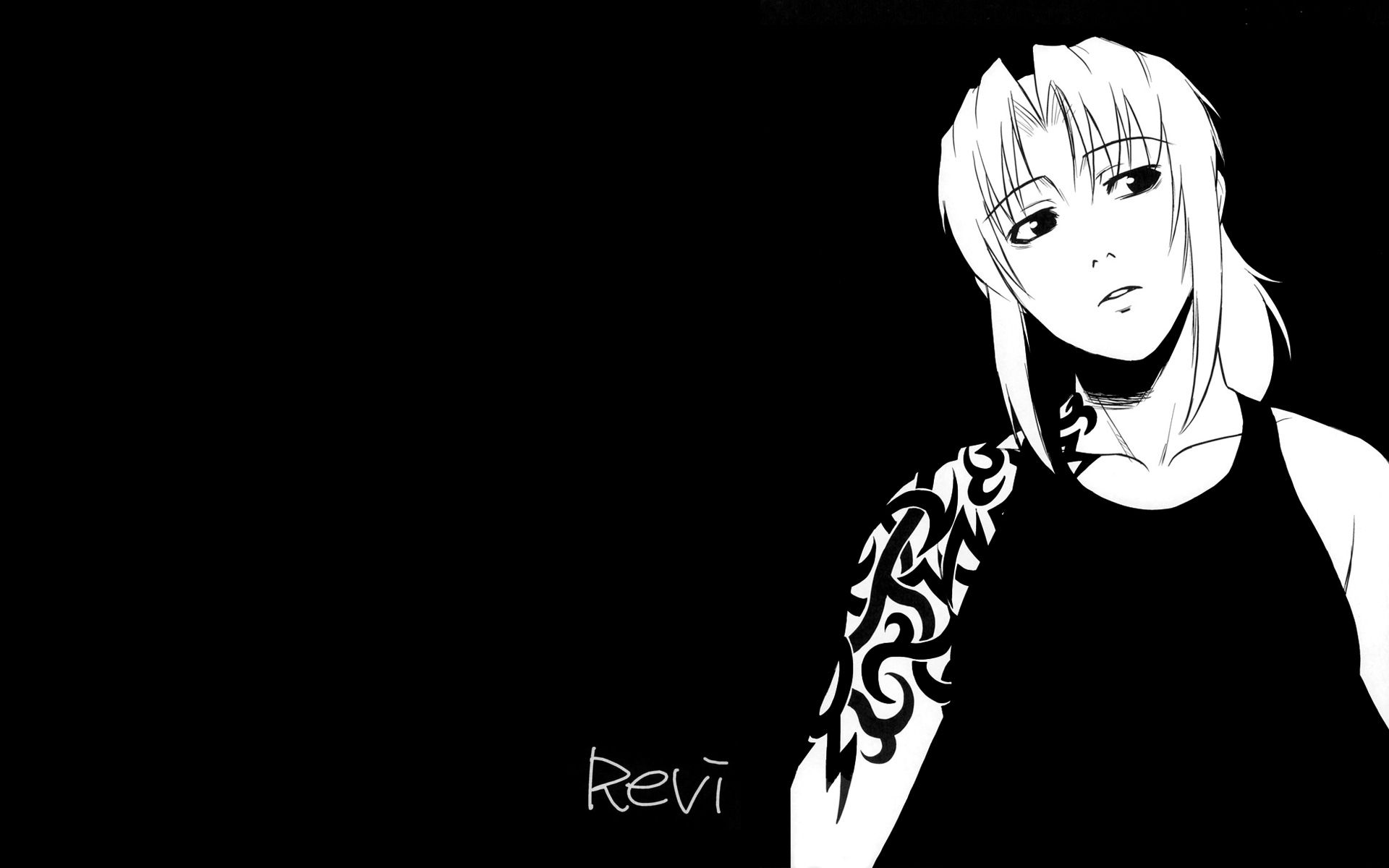 Revy Black Lagoon Minimal Wallpapers