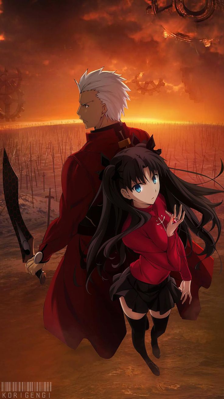 Rin Tohsaka Fate Stay Night Unlimited Blade Works Wallpapers