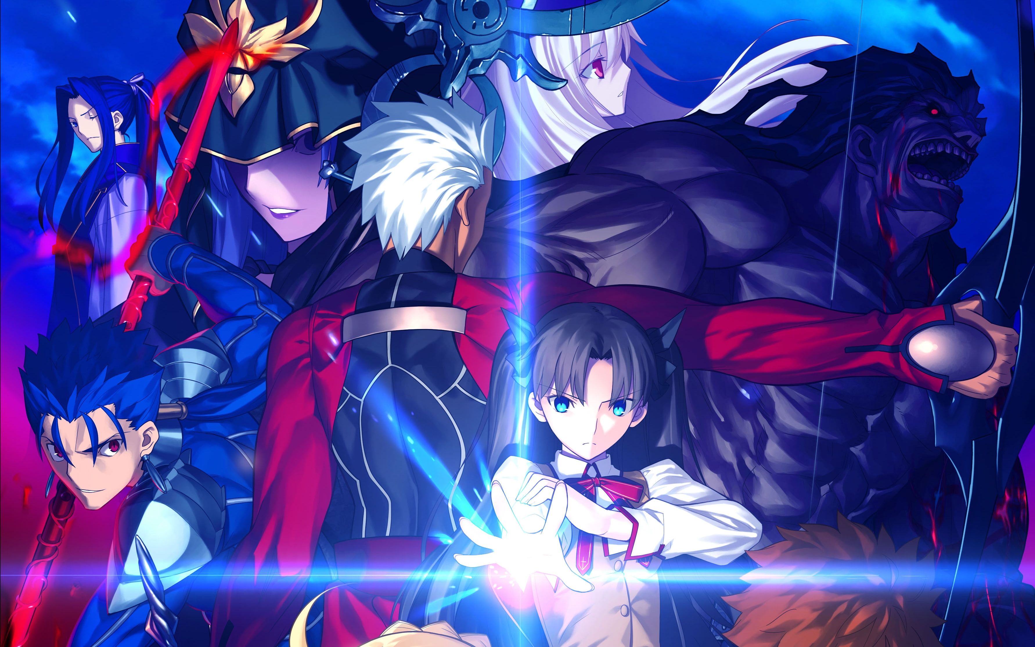 Rin Tohsaka Fate Stay Night Unlimited Blade Works Wallpapers