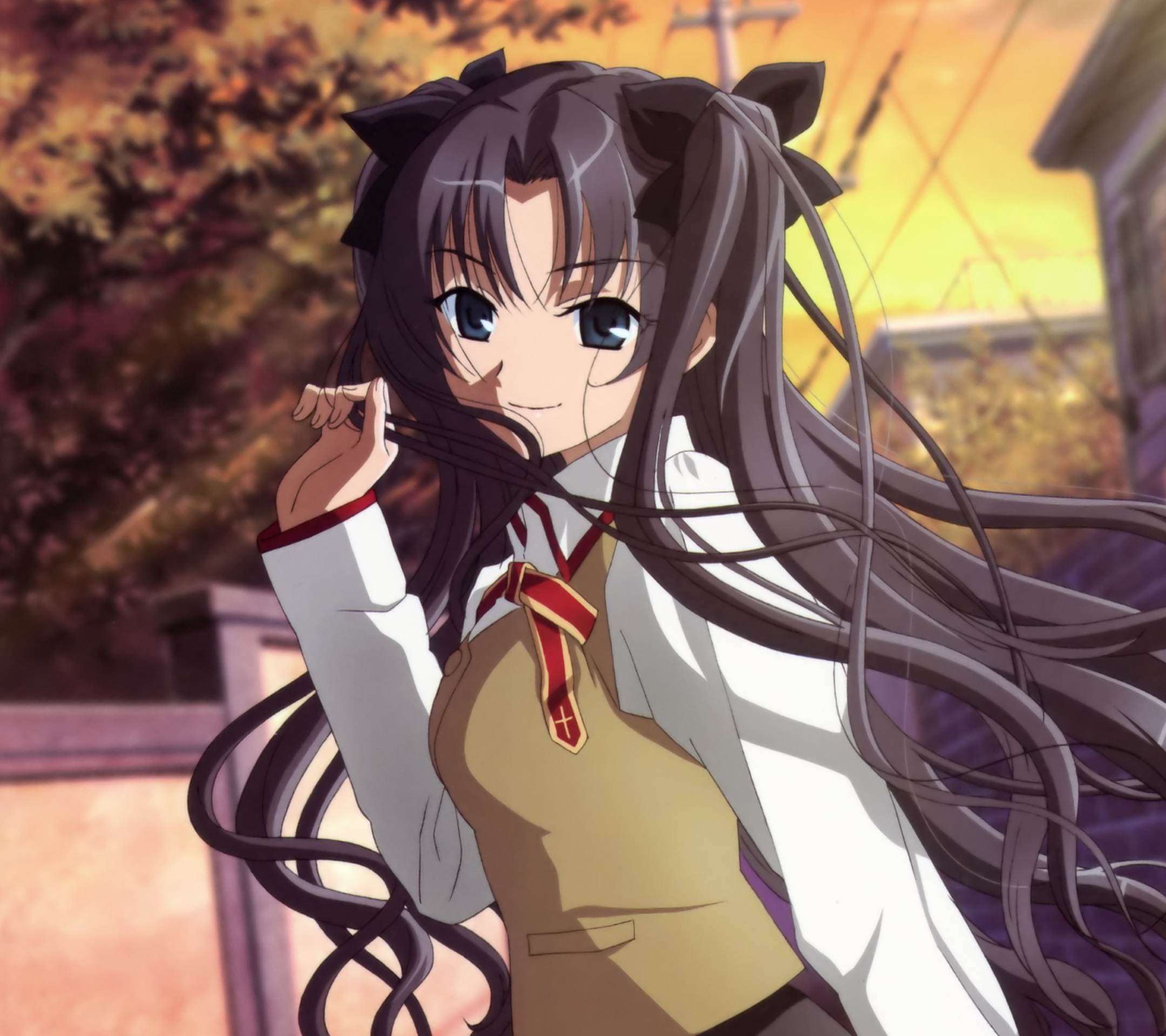 Rin Tohsaka Fate Stay Night Unlimited Blade Works Wallpapers