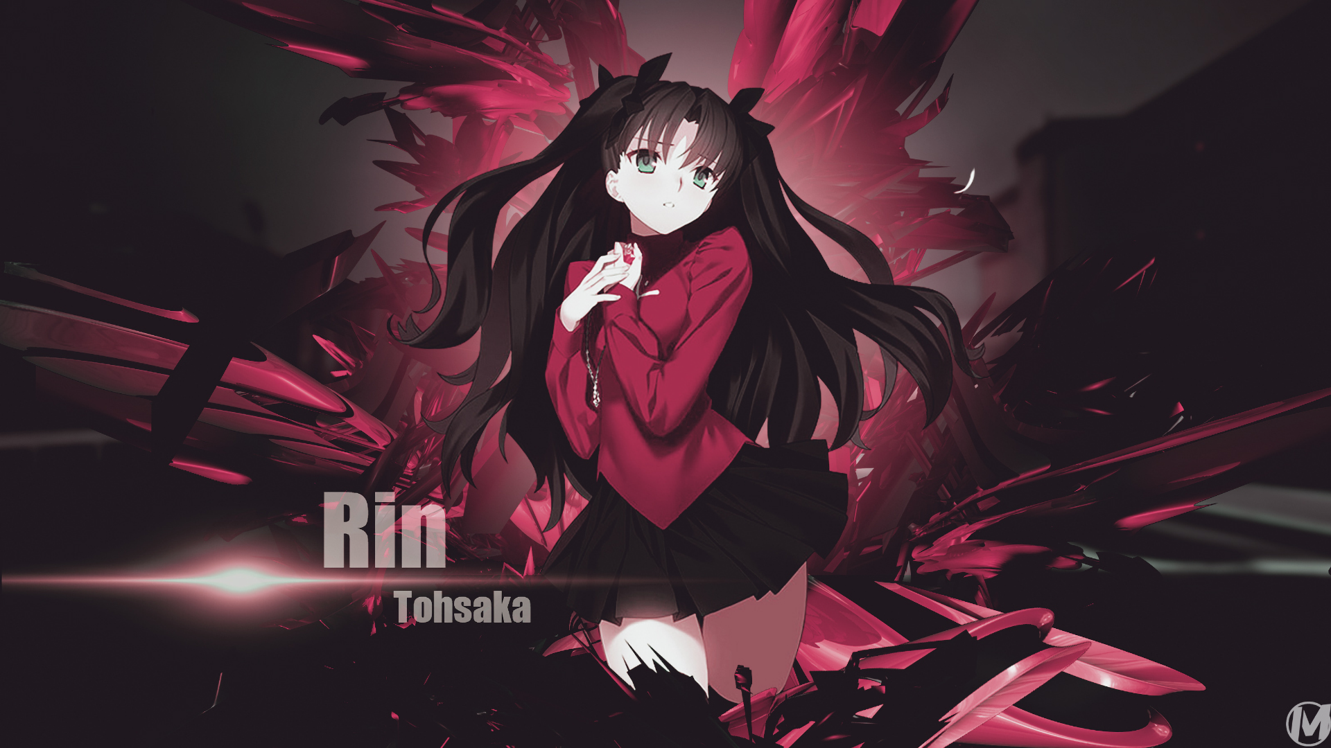 Rin Tohsaka Fate Stay Night Unlimited Blade Works Wallpapers