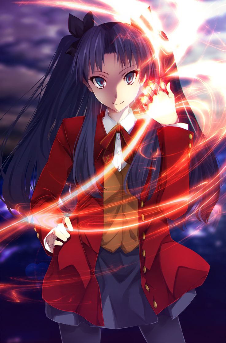 Rin Tohsaka Fate Stay Night Unlimited Blade Works Wallpapers