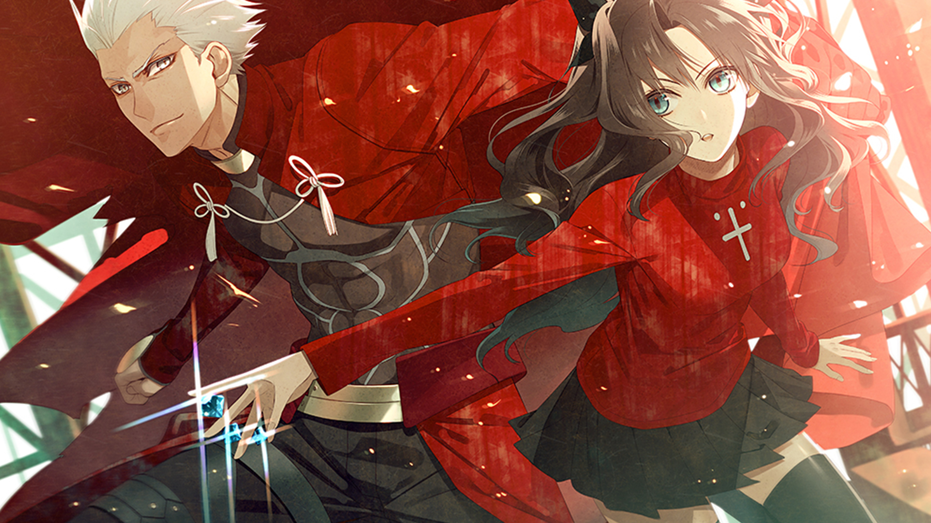 Rin Tohsaka Fate Stay Night Unlimited Blade Works Wallpapers