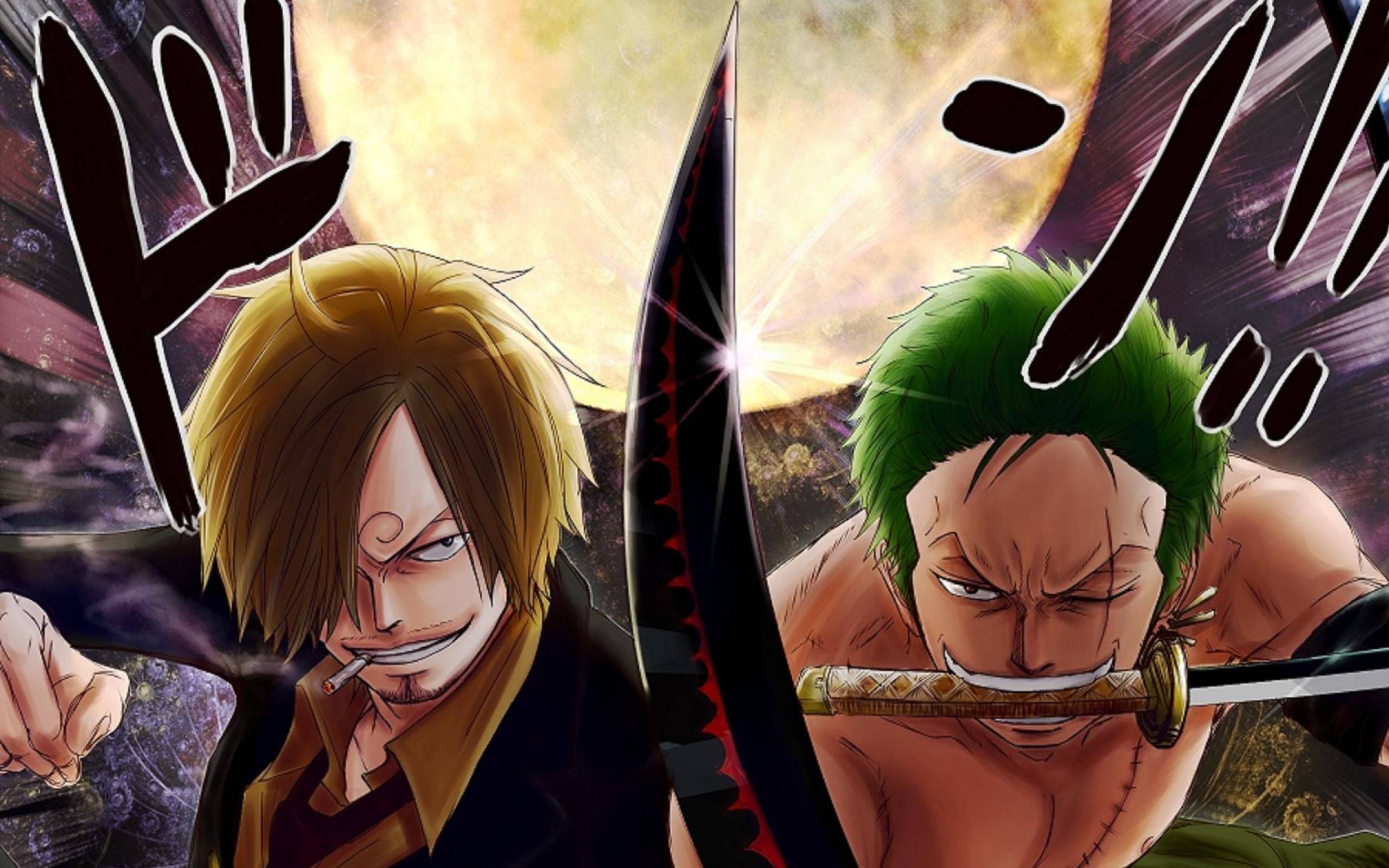 Roronoa Zoro Vs Sanji One Piece Wallpapers